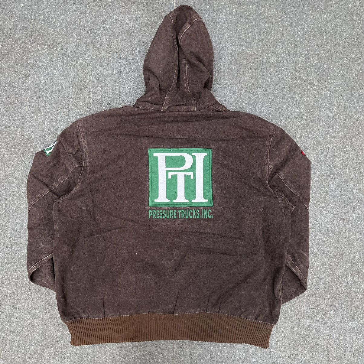 Carhartt × Vintage Vintage Carhartt Active Jacket Dark Brown J130DKB Size US XL / EU 56 / 4 - 8 Thumbnail