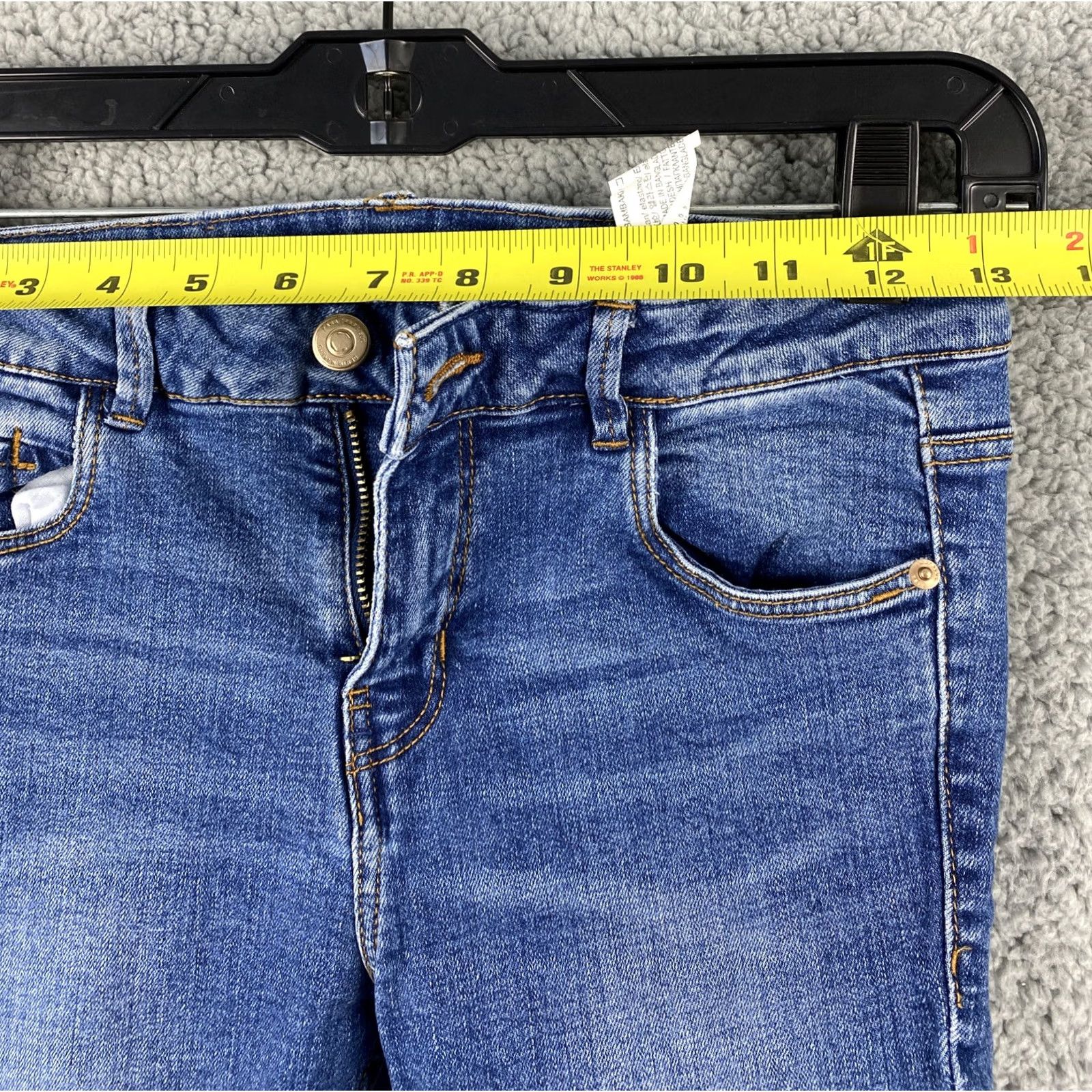 Zara Zara Jeans Skinny Ankle Women's Size 2 Mid Rise Stretch Denim Dark Wash 31-24 Size 26" / US 2 / IT 38 - 6 Thumbnail
