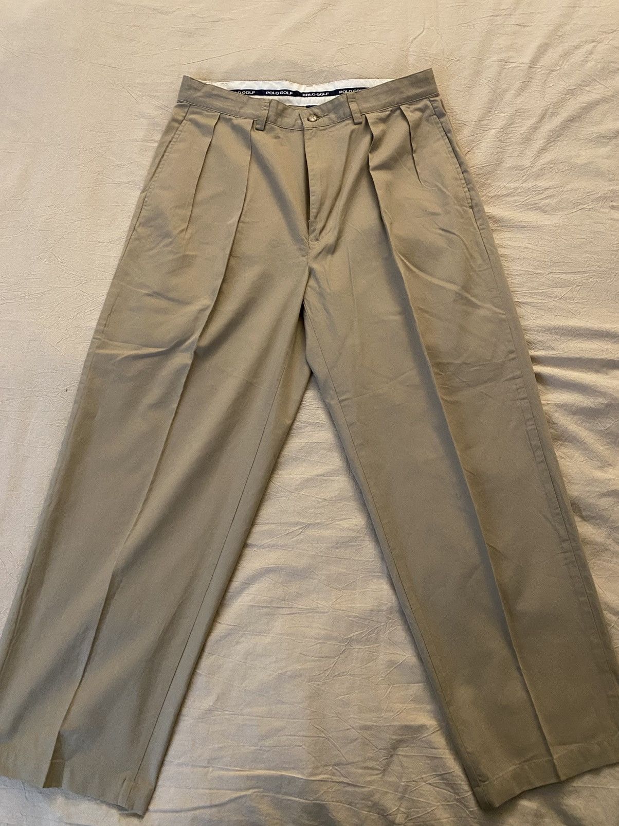 Polo Ralph Lauren Polo Ralph Lauren Pleated Golf Pants Size US 33 - 1 Thumbnail