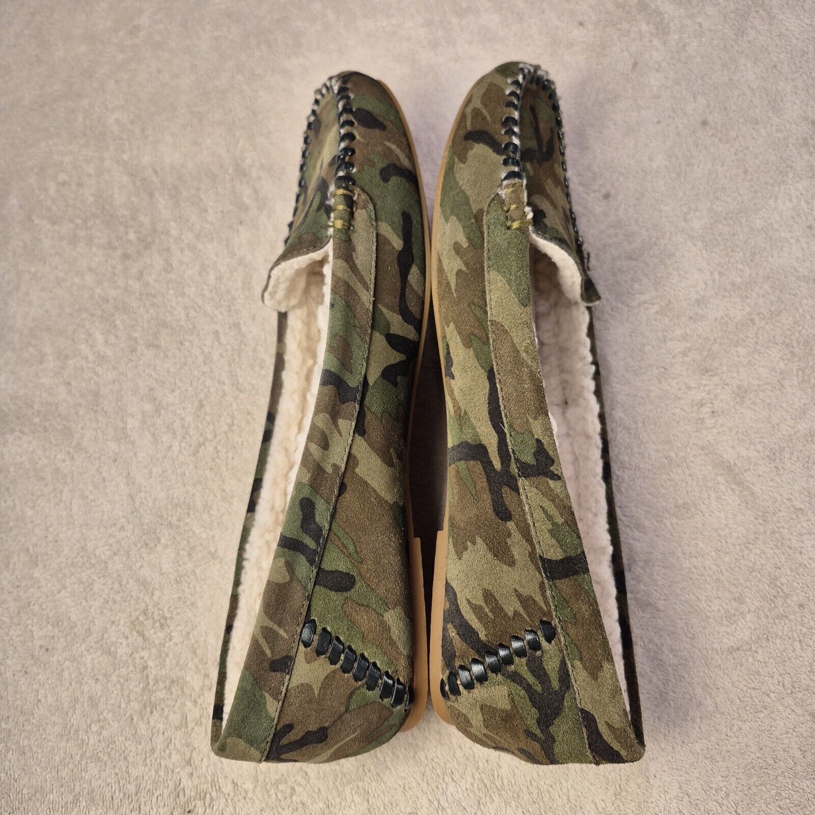 Jack Rogers Jack Rogers Sherpa Lined Moccasins Millie Camo S 9B Rubber Size US 9 / IT 39 - 6 Thumbnail