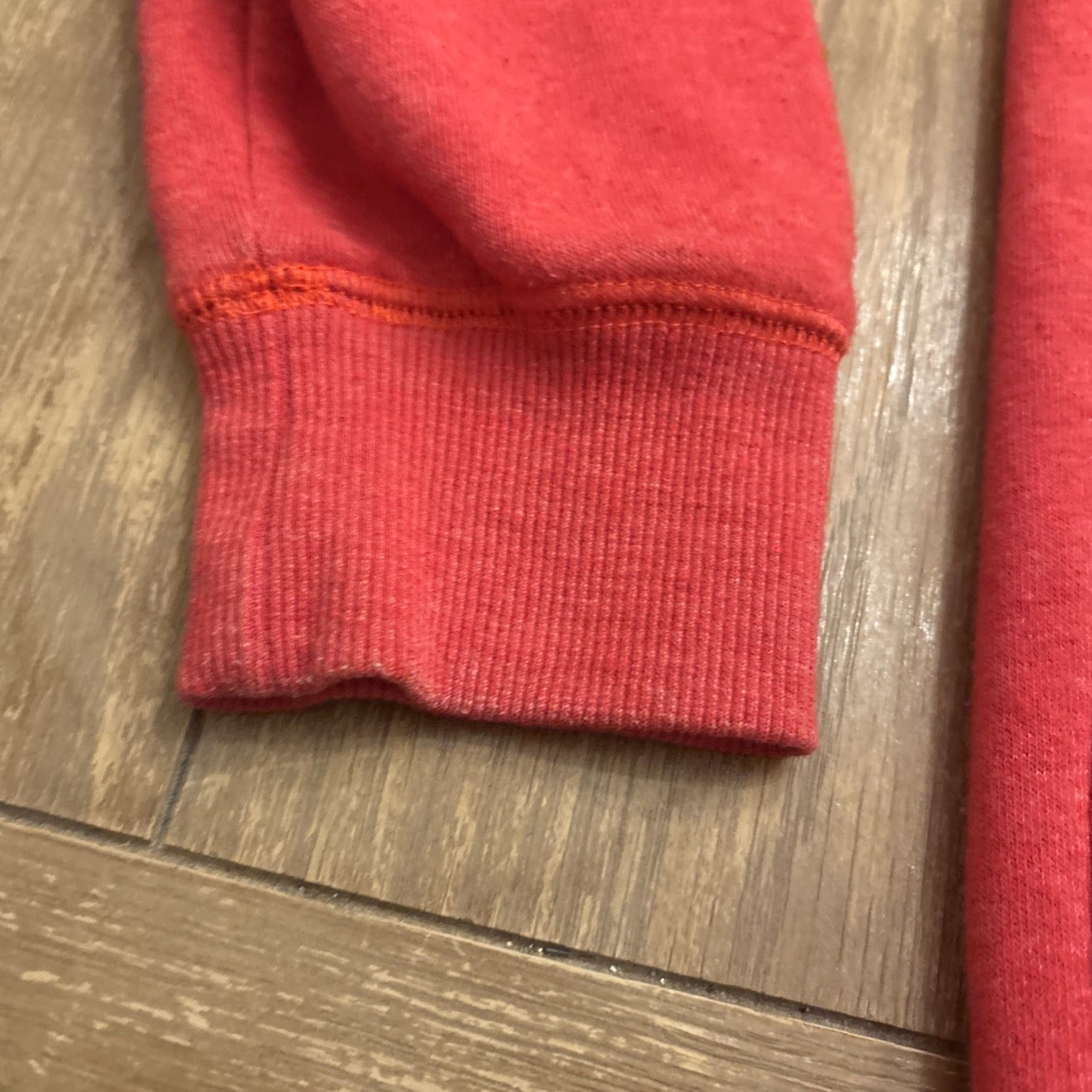 Roots VINTAGE Roots Of Fight Jim Thorpe 21 Sweatshirt Pullover Burnt Red Size L EUC Mens Size US L / EU 52-54 / 3 - 3 Thumbnail
