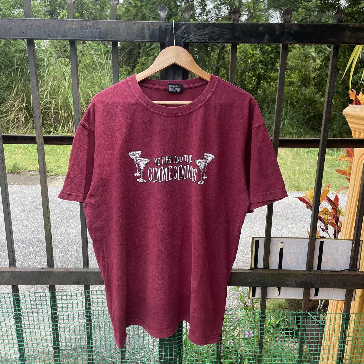 Band Tees × Vintage 🔥🔥Vintage Me First And The Gimme Gimmes Punk Rock Promo Tee Size US XL / EU 56 / 4 - 3 Thumbnail