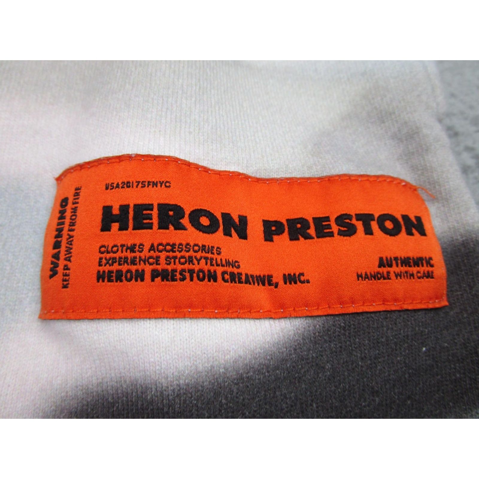 Heron Preston VINTAGE Heron Preston Jogger Pant Main Brand Gray Camo Sweatpants Mens Small Adult Regular S Cotton Fleece Elastic Drawstring 100% Cotton 28in Mens Size US 29 - 5 Thumbnail