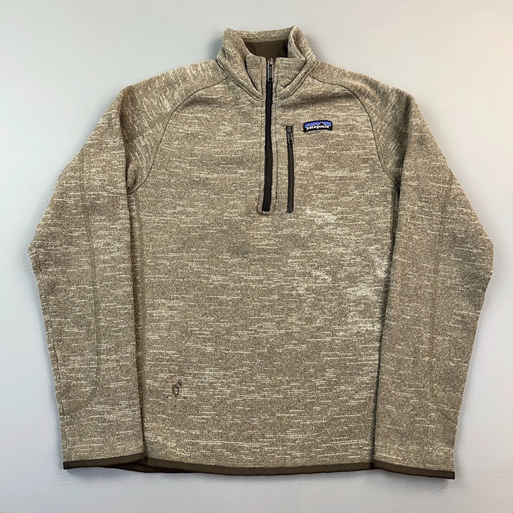 Patagonia Patagonia Better Sweater Mens Small Brown 1/4 Fleece Pullover Outdoor 25522 Pullover 1/4 Zip Mens Brown 1/4 Zip Size US S / EU 44-46 / 1 - 2 Thumbnail
