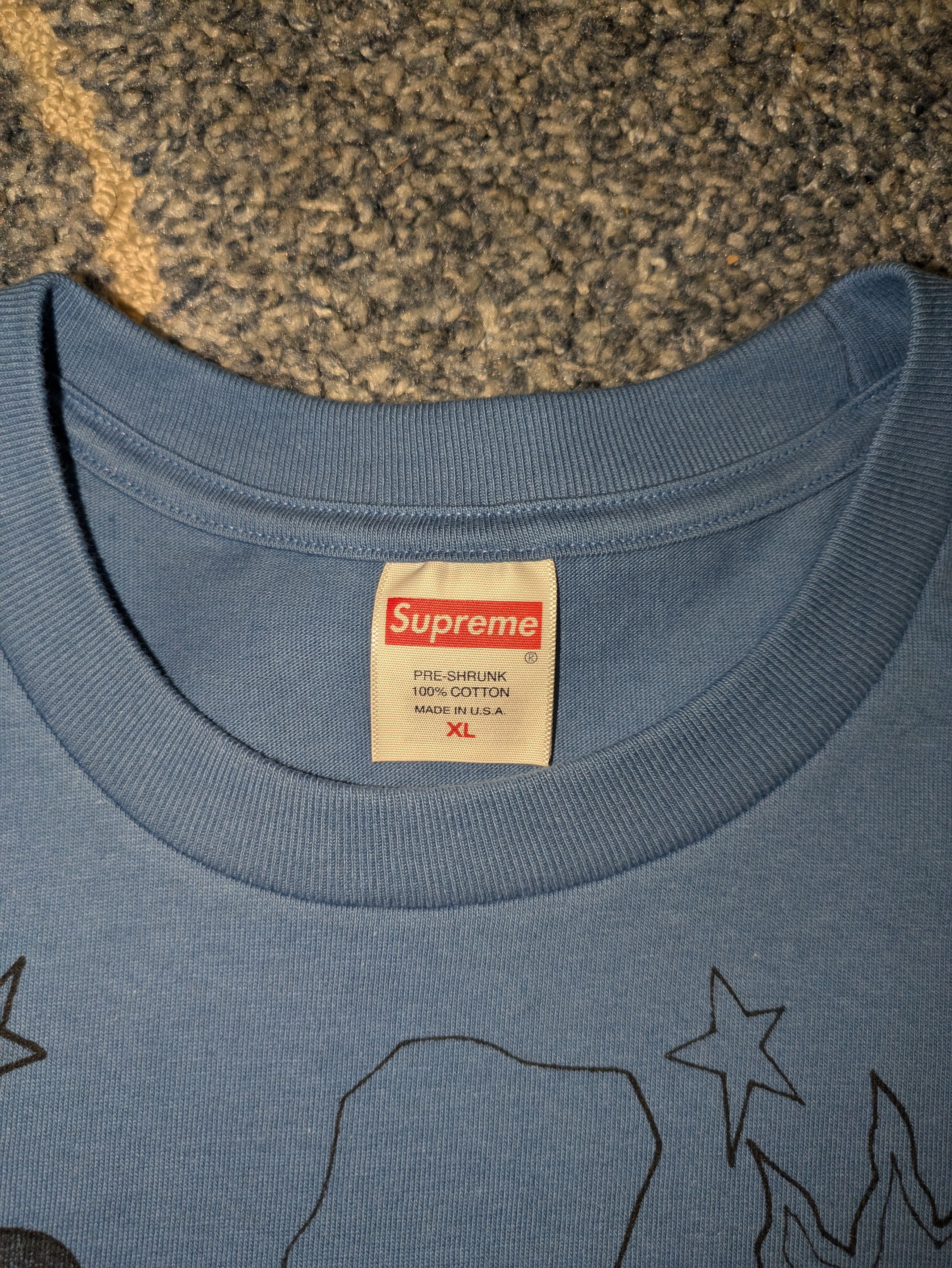 Supreme Supreme Downtown Tee Size US XL / EU 56 / 4 - 3 Thumbnail