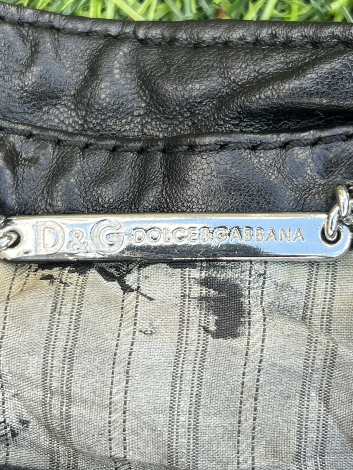 Dolce & Gabbana D&G ARCHIVAL “MULTI-ZIP” BLACK LAMBSKIN MOTO JACKET-size 50 Size US M / EU 48-50 / 2 - 5 Thumbnail