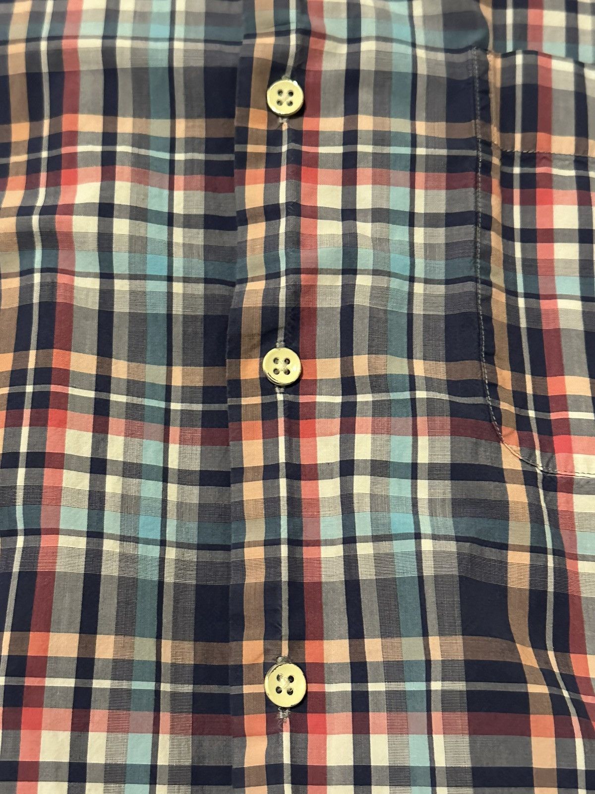 Peter Millar Peter Millar Seaside Collection Button-Up Long Sleeve Plaid Size US L / EU 52-54 / 3 - 5 Thumbnail