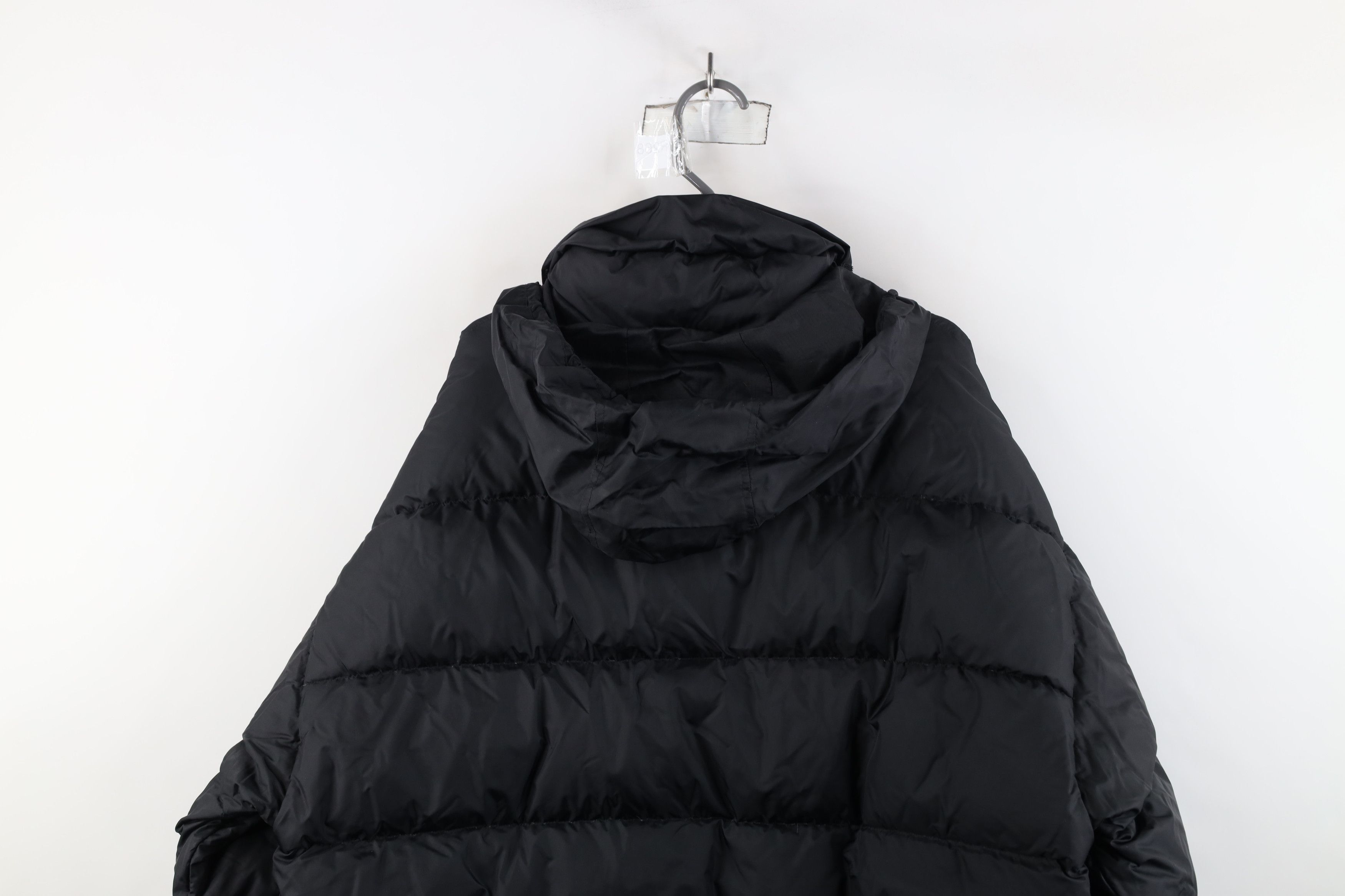 Gap Vintage 90s Gap Duck Down Hooded Puffer Jacket Black Size US XL / EU 56 / 4 - 13 Thumbnail