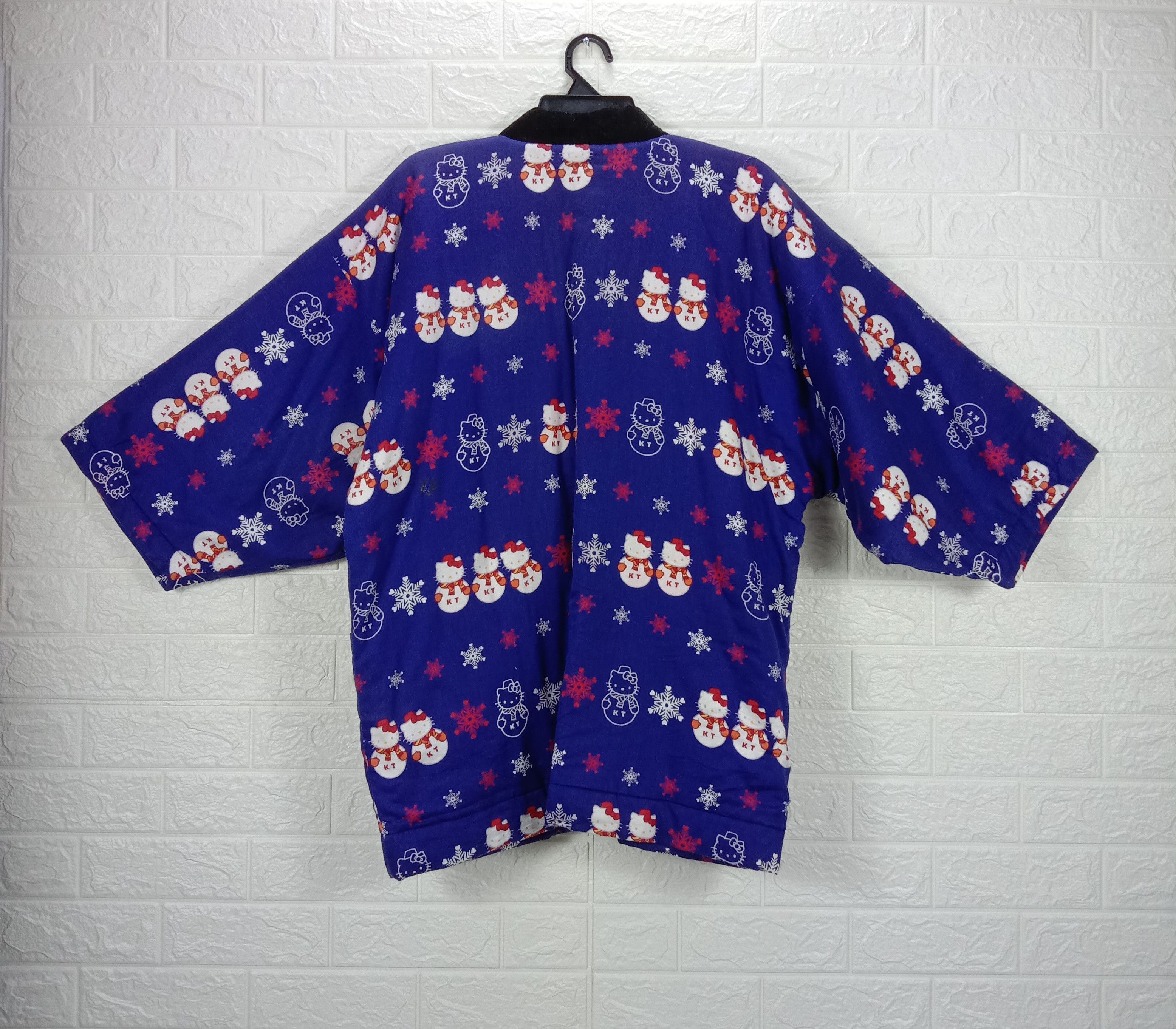 Japanese Brand Vintage Hello Kitty Fullprint Japanese Traditional Kimono Size US L / EU 52-54 / 3 - 5 Thumbnail