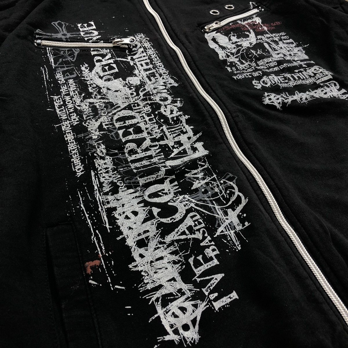 If Six Was Nine 2000s Beaumont Carr Cross Poem Double Collar Punk LGB Style Size US M / EU 48-50 / 2 - 8 Thumbnail