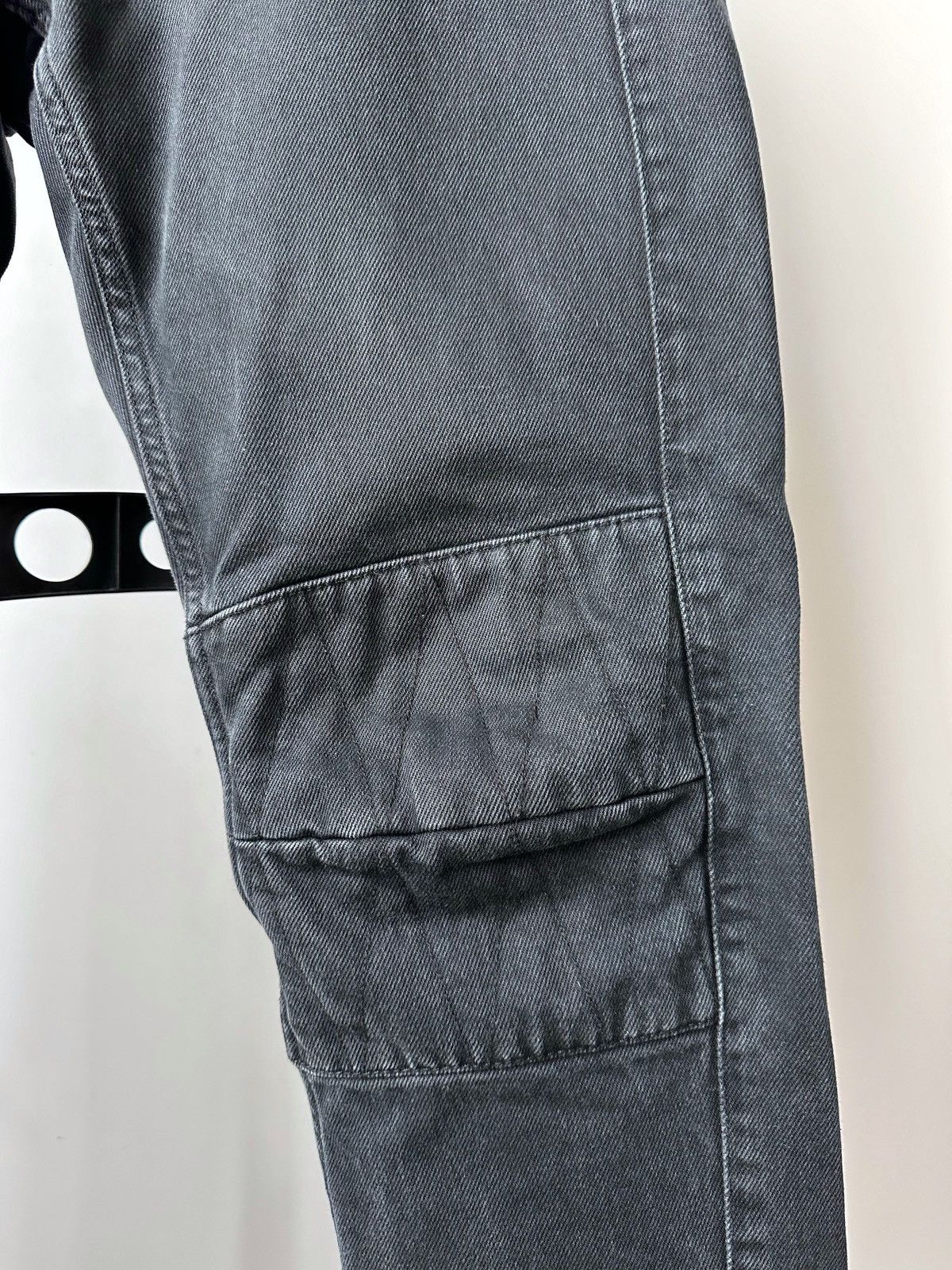 H&M × Isabel Marant FW13 Isabel Marant x H&M Black Washed Denim Biker Jeans Size US 36 / EU 52 - 6 Thumbnail