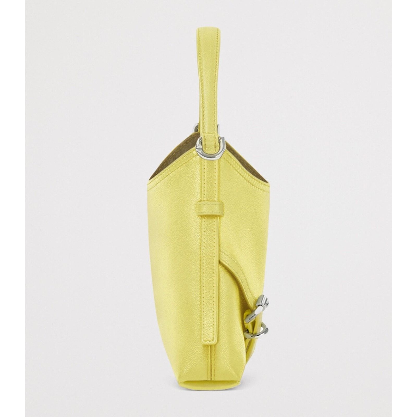 Givenchy Givenchy Voyou Nano Yellow Shiny Leather Crossbody Bag Size ONE SIZE - 10 Thumbnail