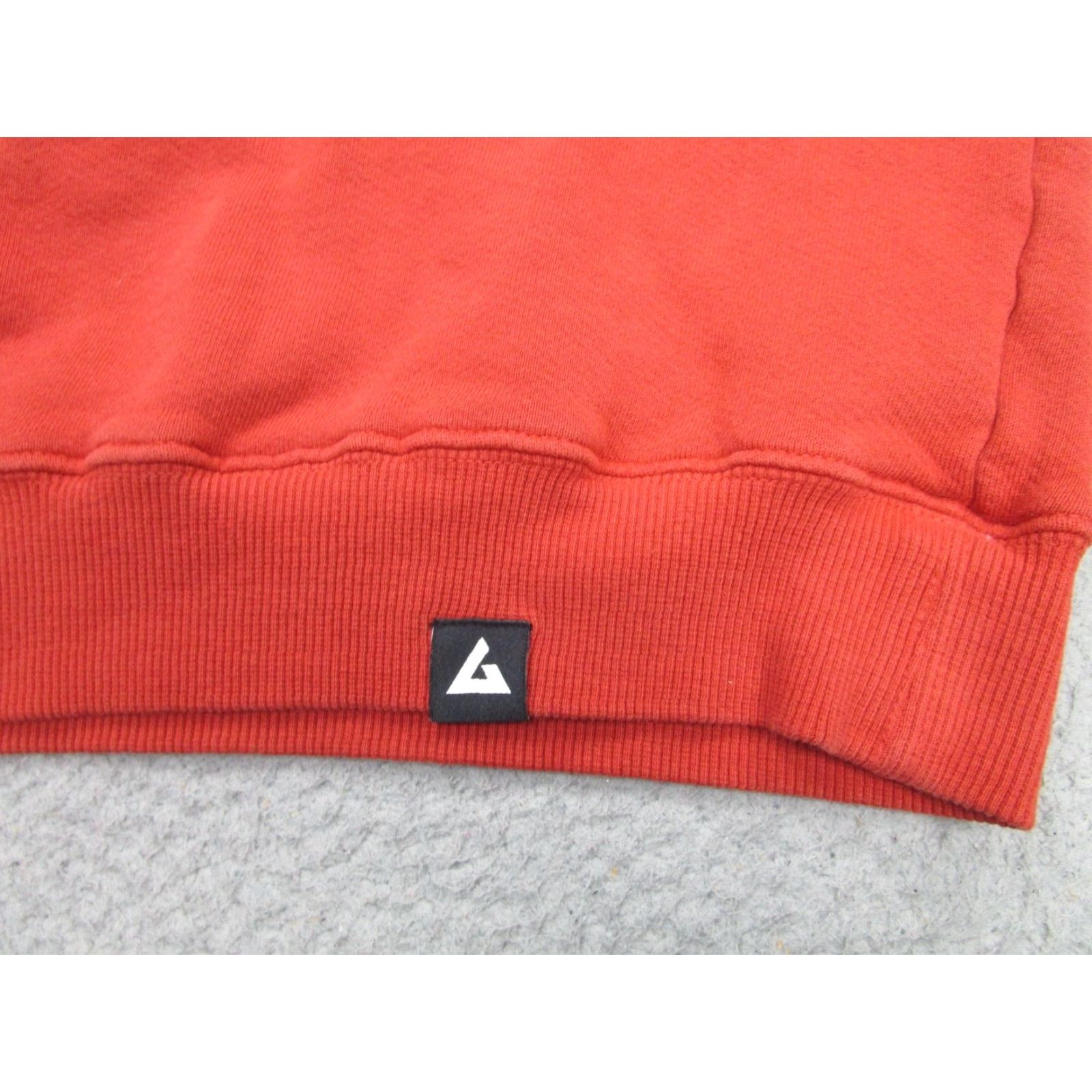 Vintage American Giant Sweatshirt Women XL Red Rust Raglan Crewneck Pullover Cotton Womens Size XL / US 12-14 / IT 48-50 - 3 Thumbnail