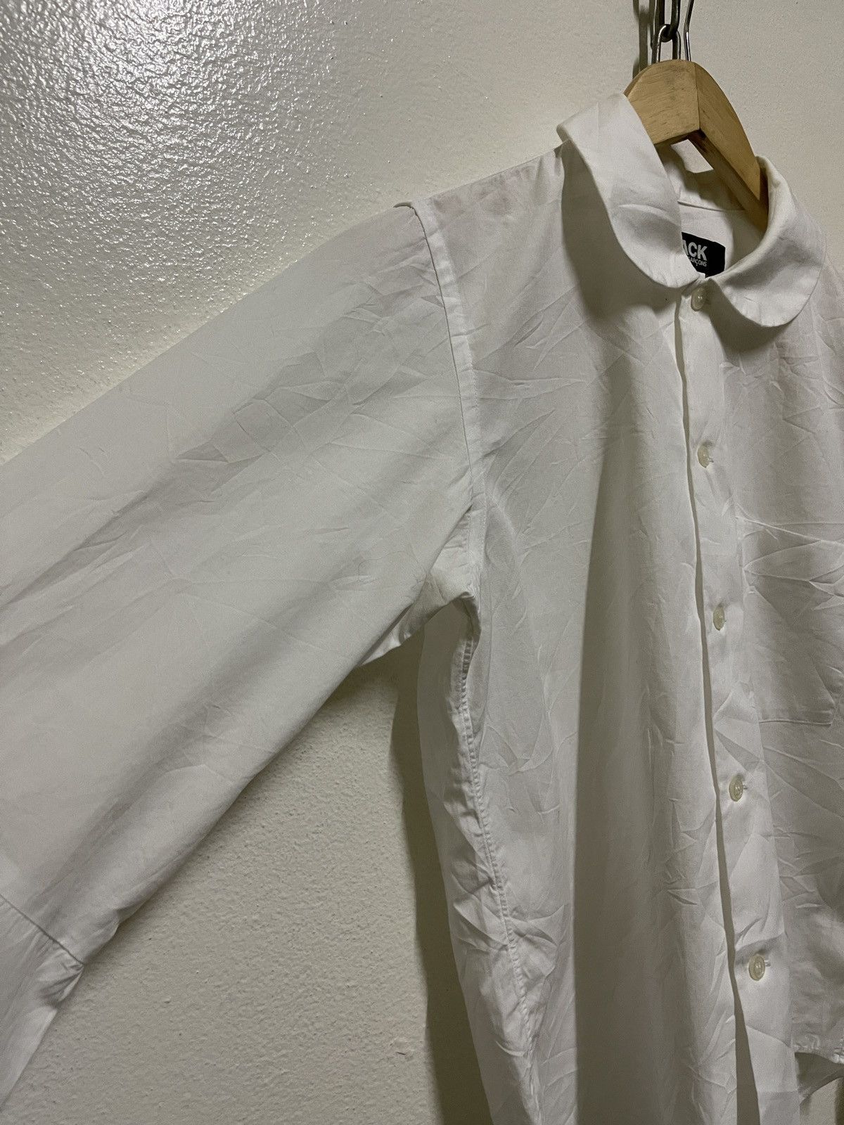Comme des Garcons Black Black CDG Ribbon Cuff Long Sleeves Shirt AD2018 Size XS / US 0-2 / IT 36-38 - 2 Thumbnail