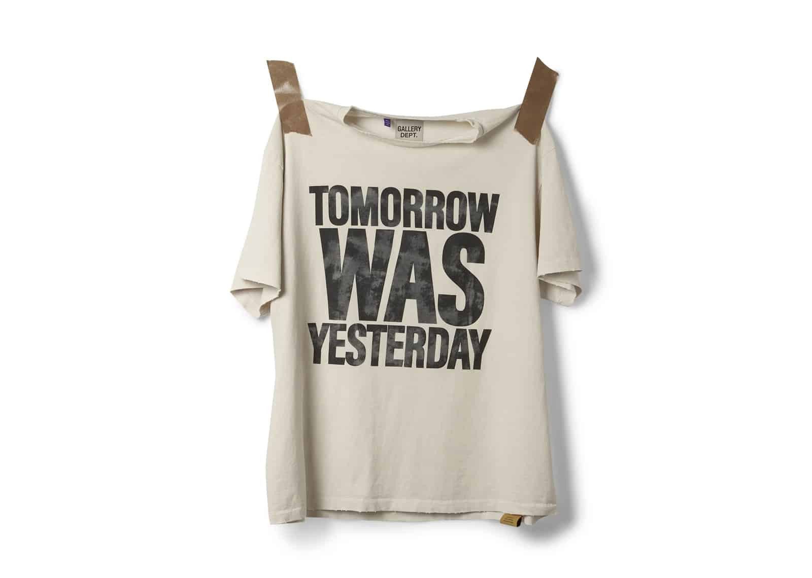 Gallery Dept. o1mle0825 Today Tee Shirt in White Size US M / EU 48-50 / 2 - 1 Thumbnail