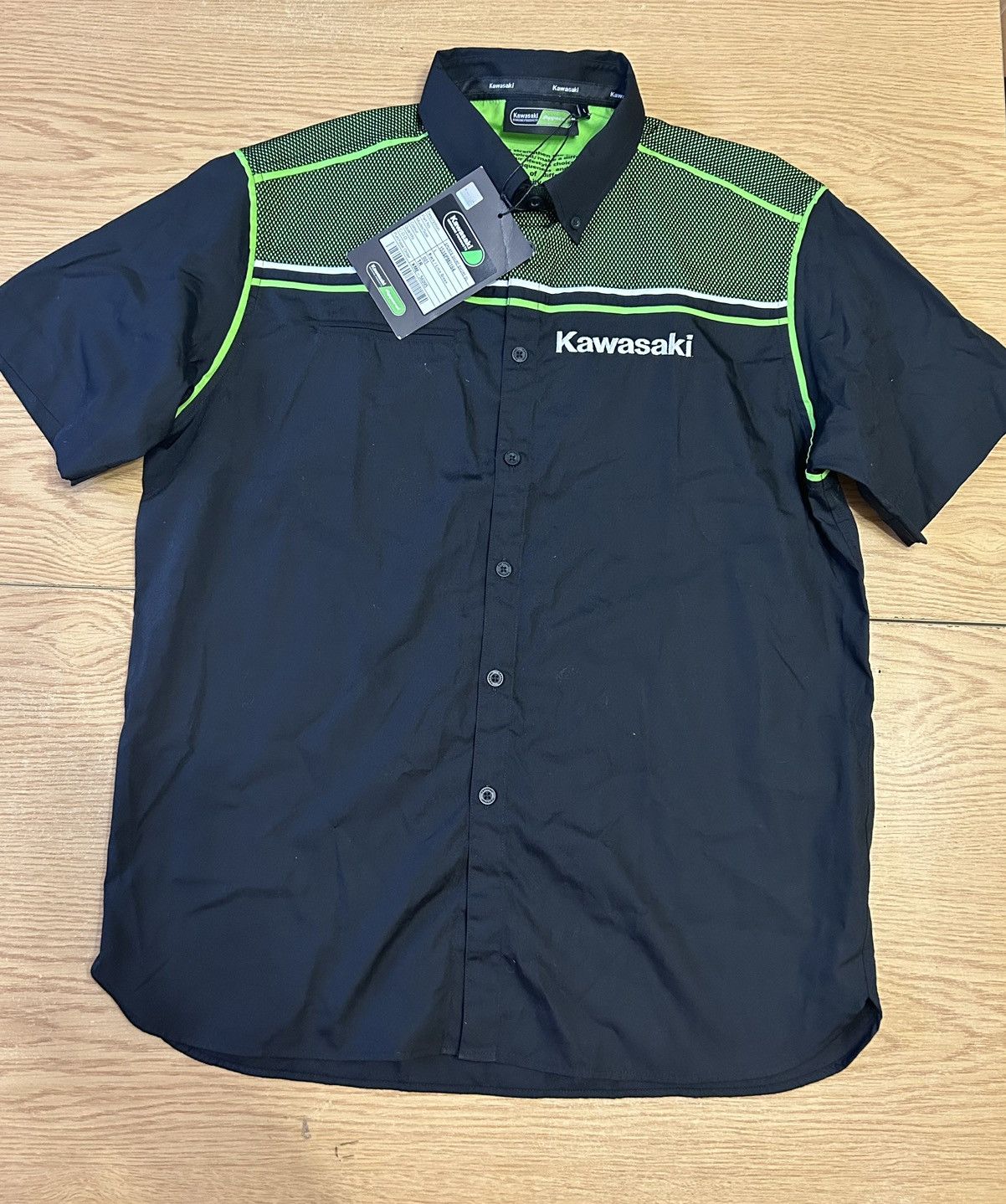 Vintage Kawasaki racing Size US L / EU 52-54 / 3 - 1 Thumbnail