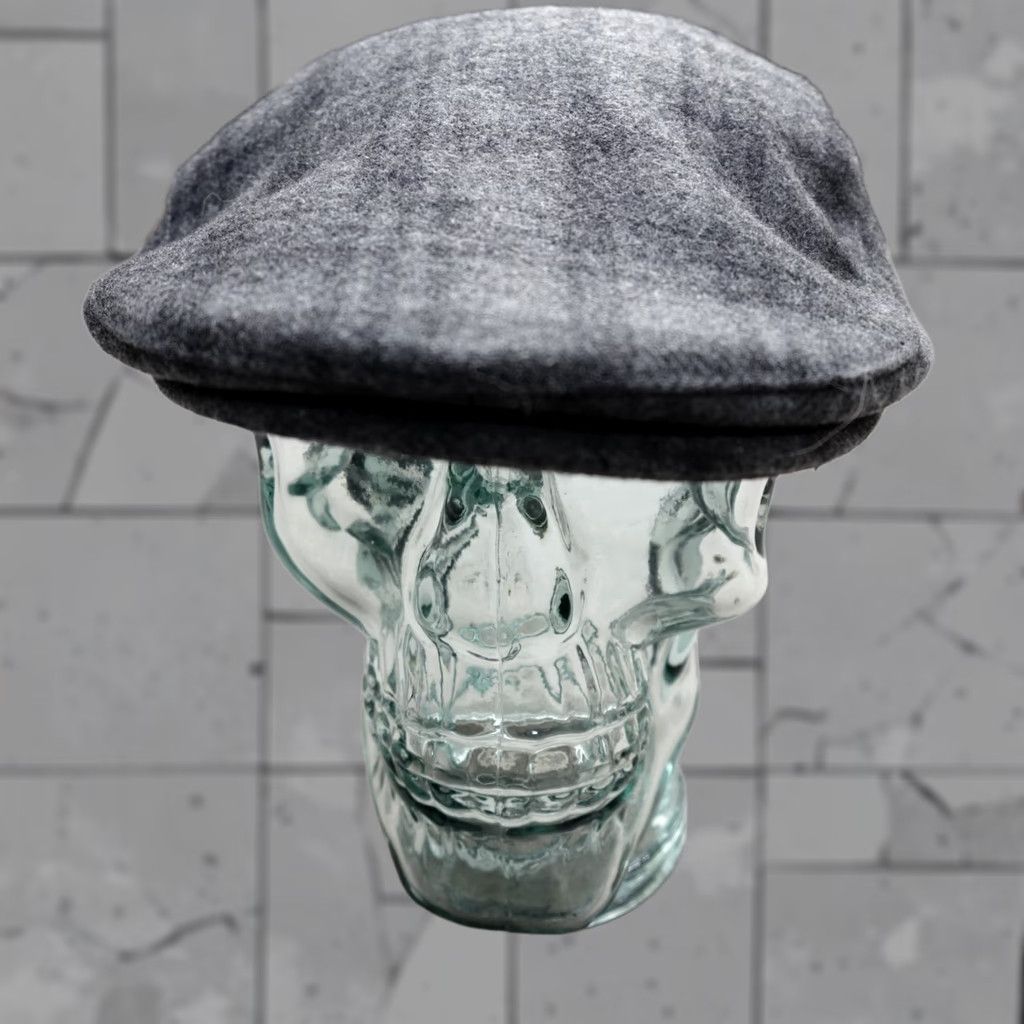 Stetson Stetson Newsboy Cap Plaid Wool Blend Ear Flap Gray Medium M Men Size ONE SIZE - 1 Thumbnail