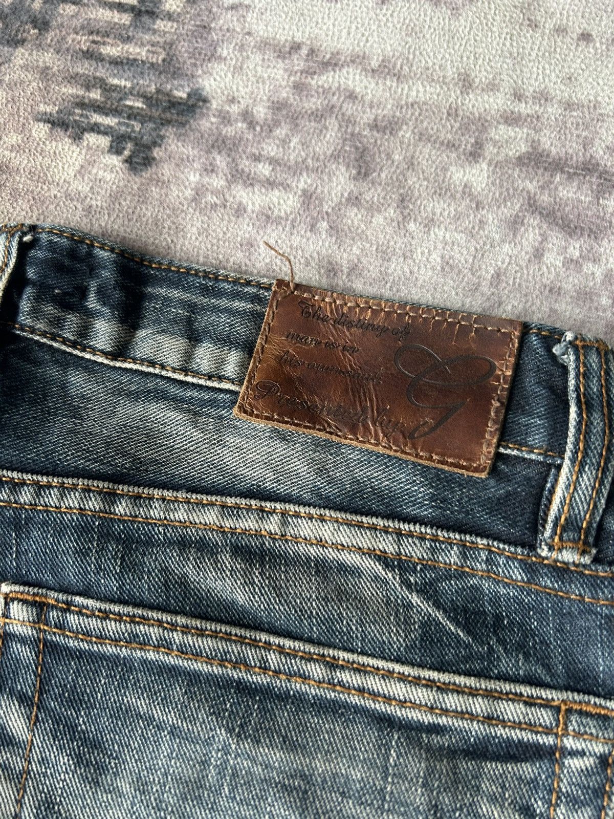 GOA GOA Super Flared Distressed Jeans Size US 29 - 10 Thumbnail