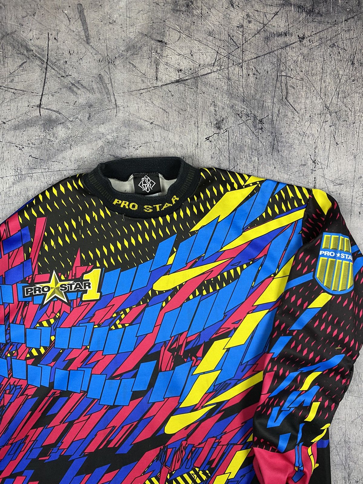 Vintage Vintage Pro Star 90s Goalkeeper Football Shirt Jersey Size US L / EU 52-54 / 3 - 5 Thumbnail