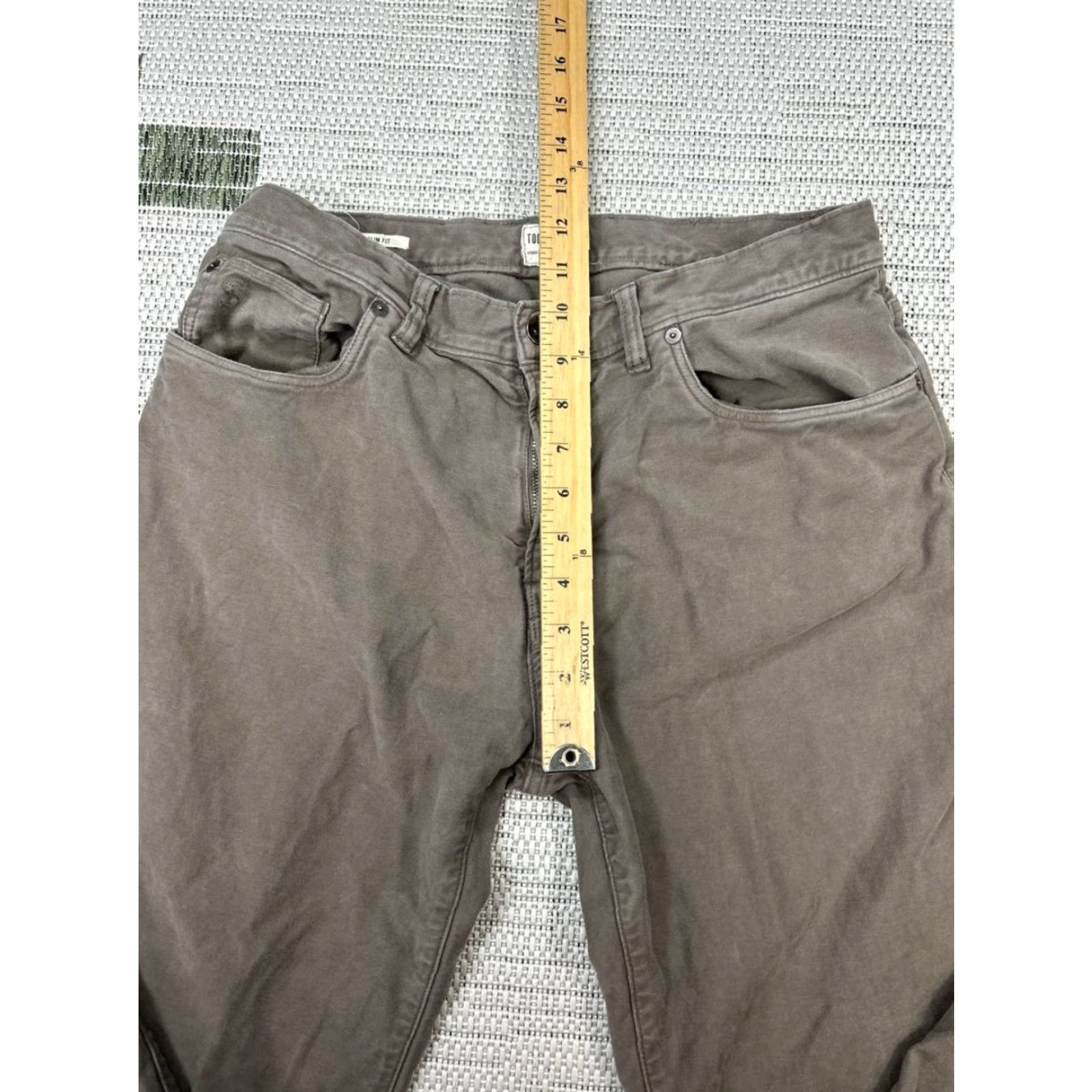 Todd Snyder Todd Snyder Pants Mens 32 Light Brown Cotton Slim Fit 32x33 Size US 32 / EU 48 - 4 Thumbnail