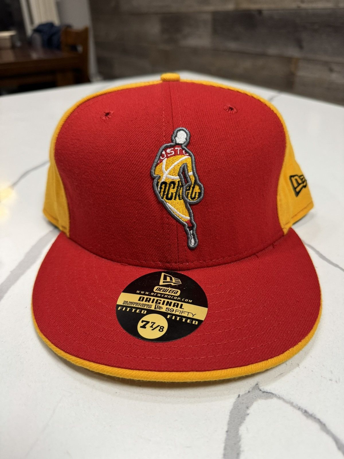 New Era × Vintage New Era 59FIFTY Hardwood Classics Houston Rockets Hat Size ONE SIZE - 6 Thumbnail