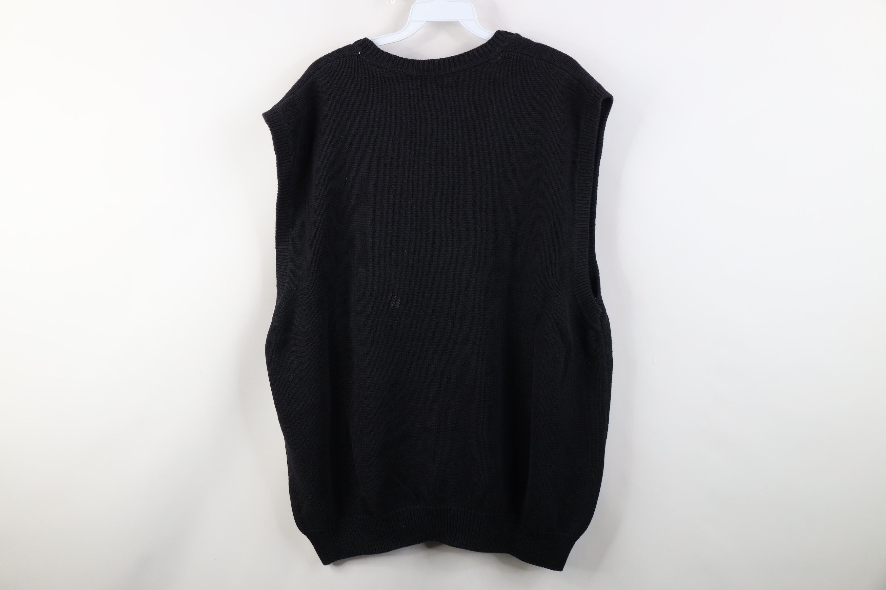 Lands' End Vintage 90s Lands End University of Findlay Sweater Vest Size US XL / EU 56 / 4 - 10 Thumbnail