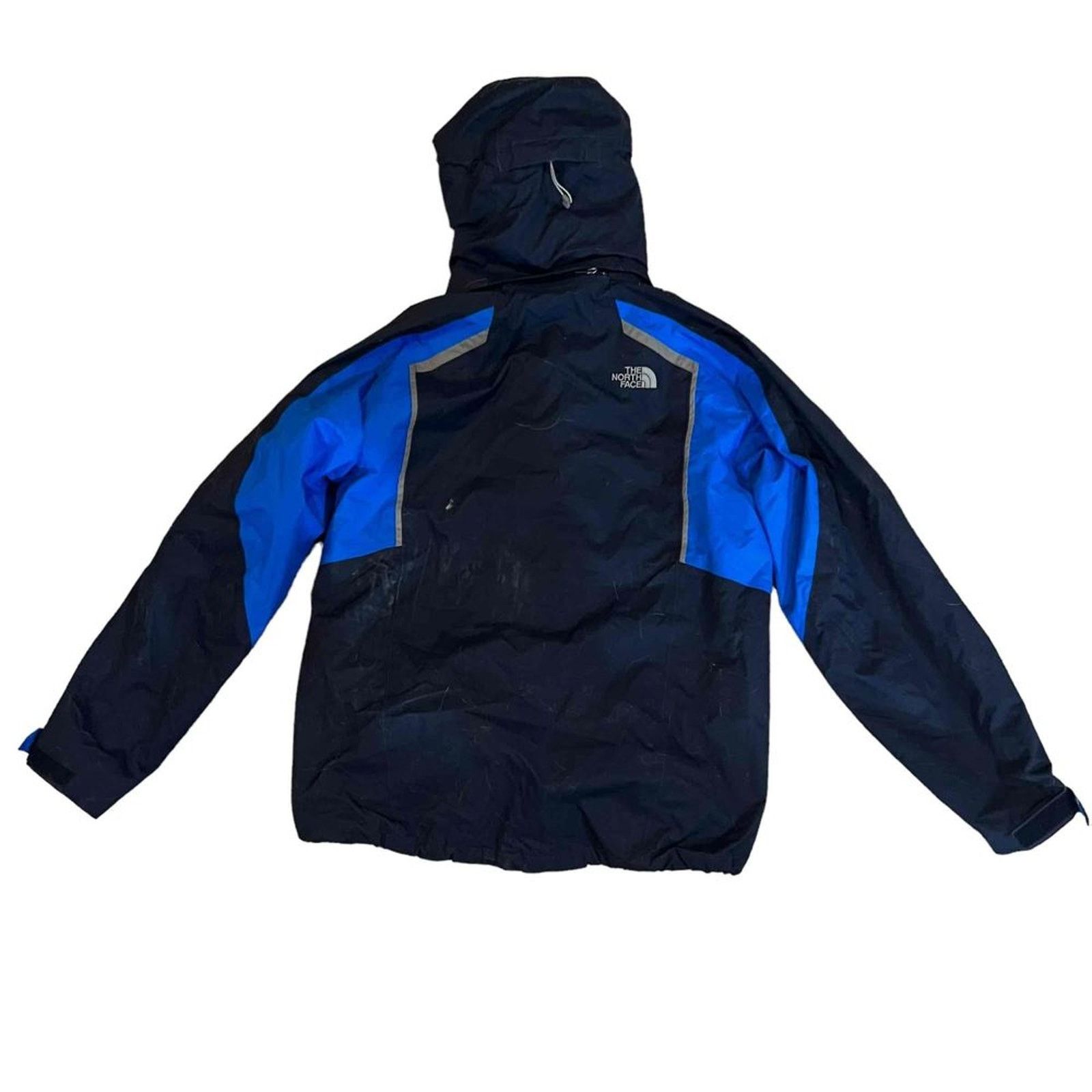 The North Face North Face Mens Hooded Parka Jacket Blue Black Reflective Size US S / EU 44-46 / 1 - 4 Thumbnail