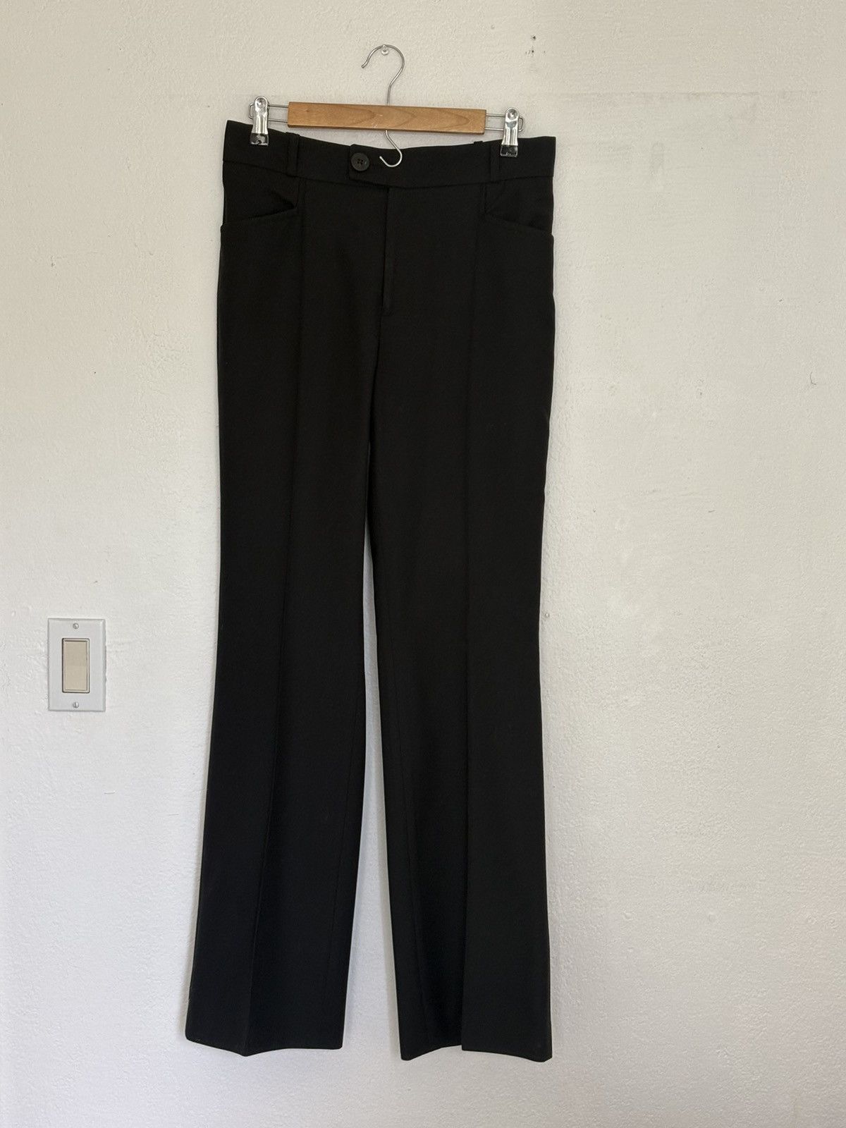 Ernest W. Baker Flare Trouser with Front Stitch Pleat Size US 31 - 4 Thumbnail
