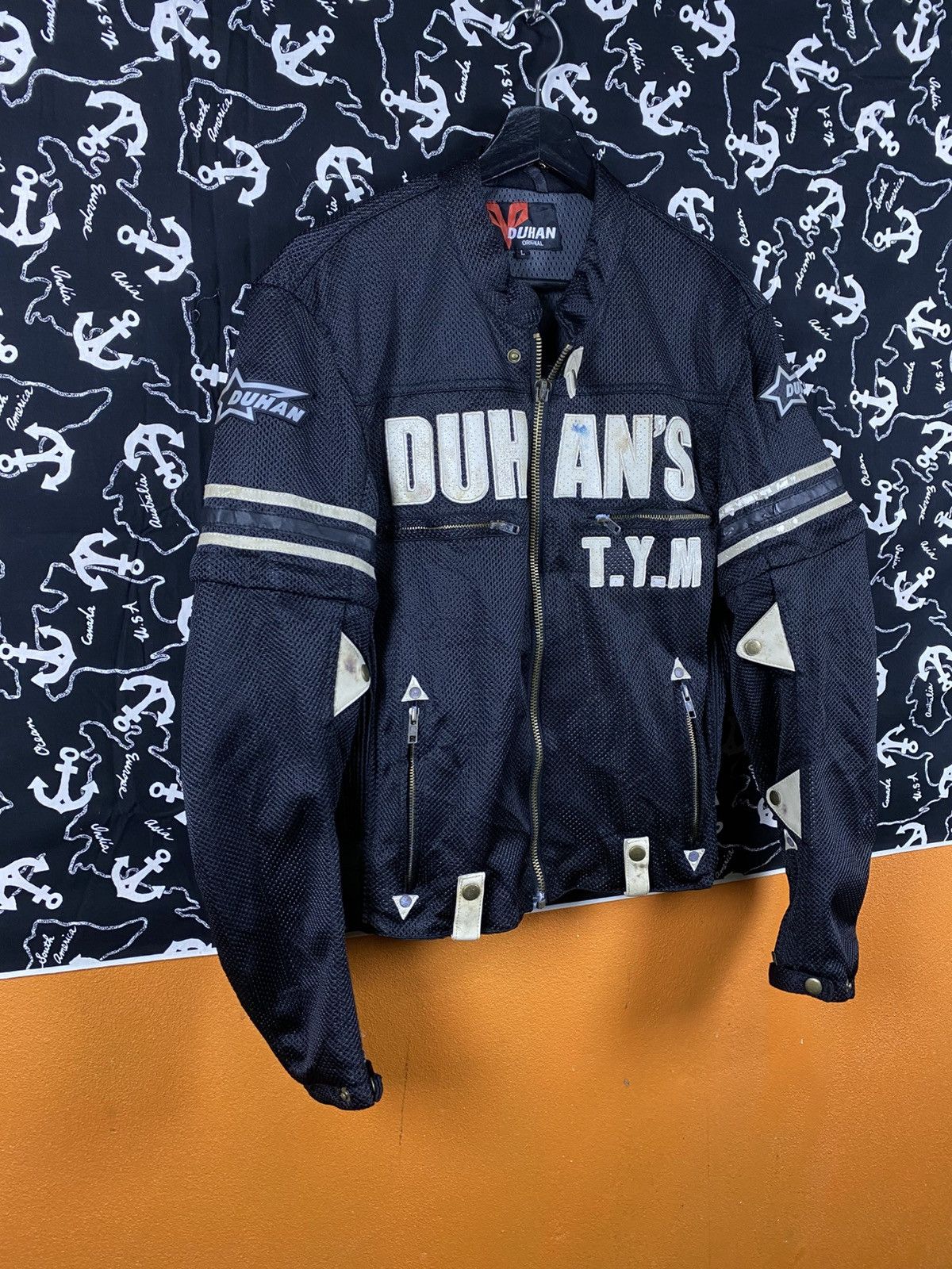Japanese Brand DUHAN Mesh Motorcycle Jacket Black Riding Jacket Protective Size US M / EU 48-50 / 2 - 5 Thumbnail