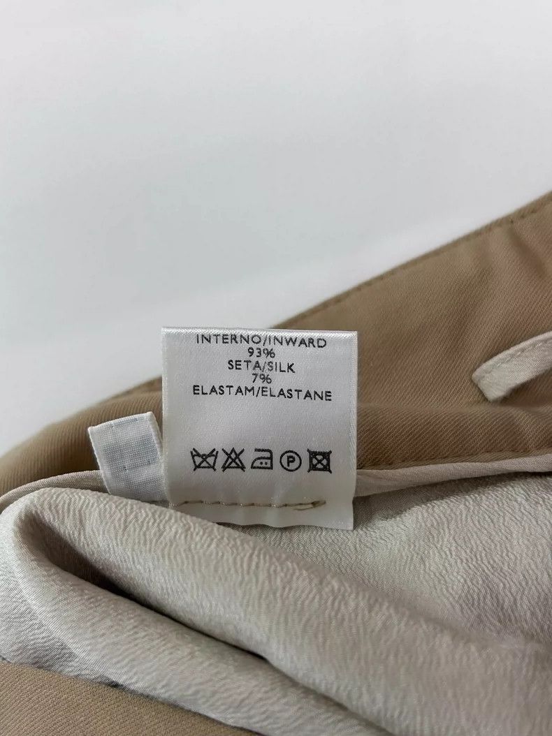 Loro Piana LORO PIANA Lamb and silk double legged trousers. Casual tr Size US 26 / EU 42 - 9 Thumbnail