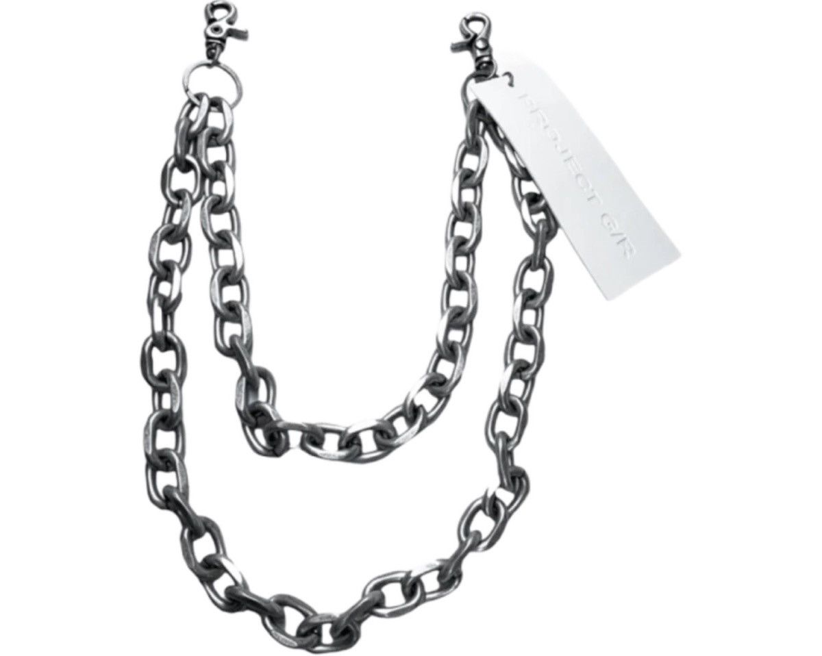 PROJECT G/R PROJECT G/R Key Chain Silver Size ONE SIZE - 1 Thumbnail