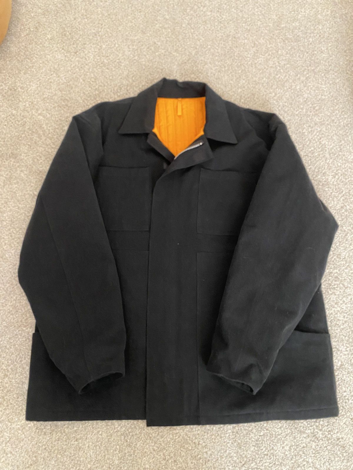 MAN-TLE R19J1 Man-tle Jebok Coat in Black Denim Size US L / EU 52-54 / 3 - 1 Thumbnail