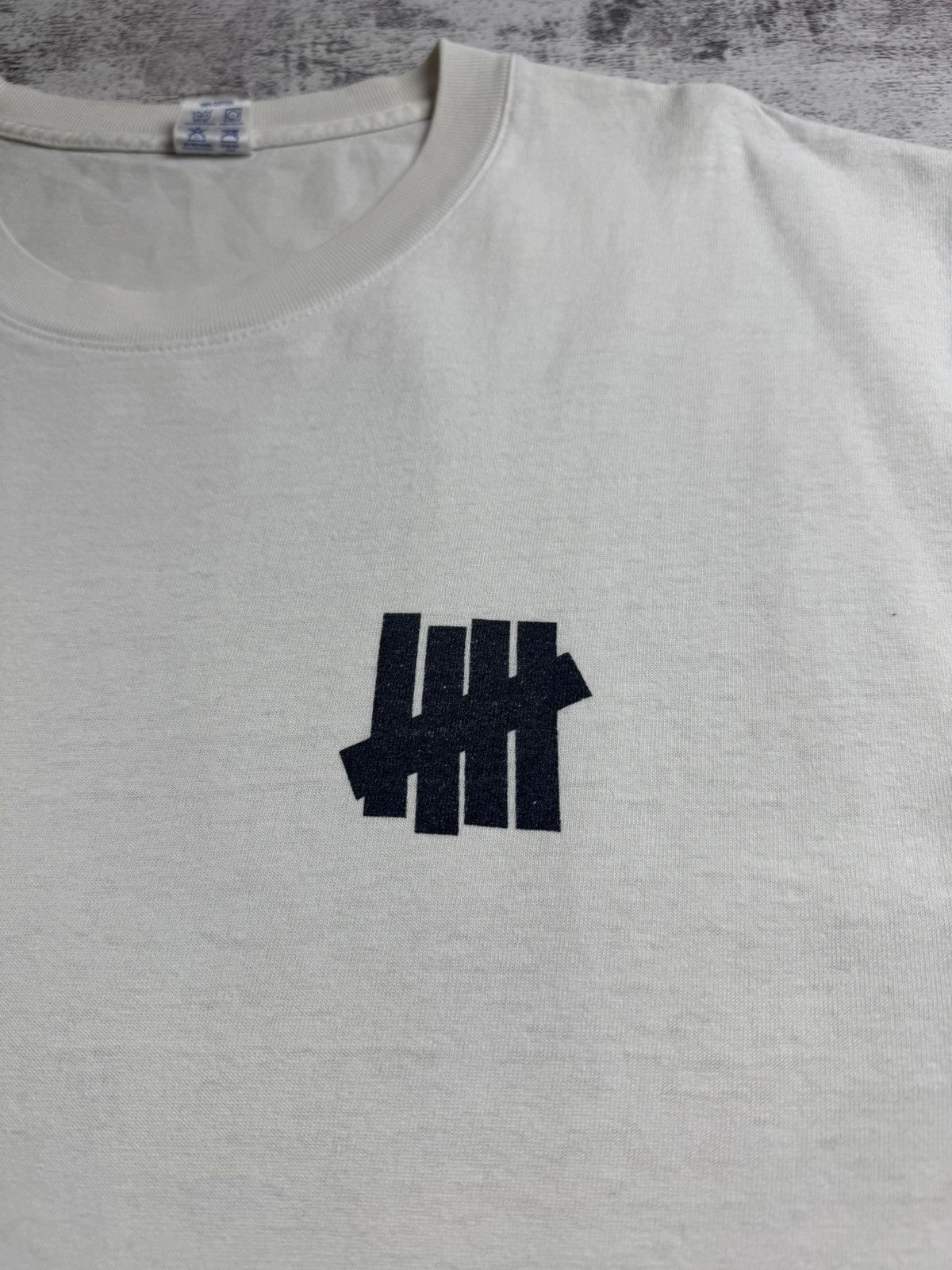 Undefeated Undefeated Undftd Rap Hip Hop Skateboard Jersey T Shirt Tee Size US L / EU 52-54 / 3 - 14 Thumbnail