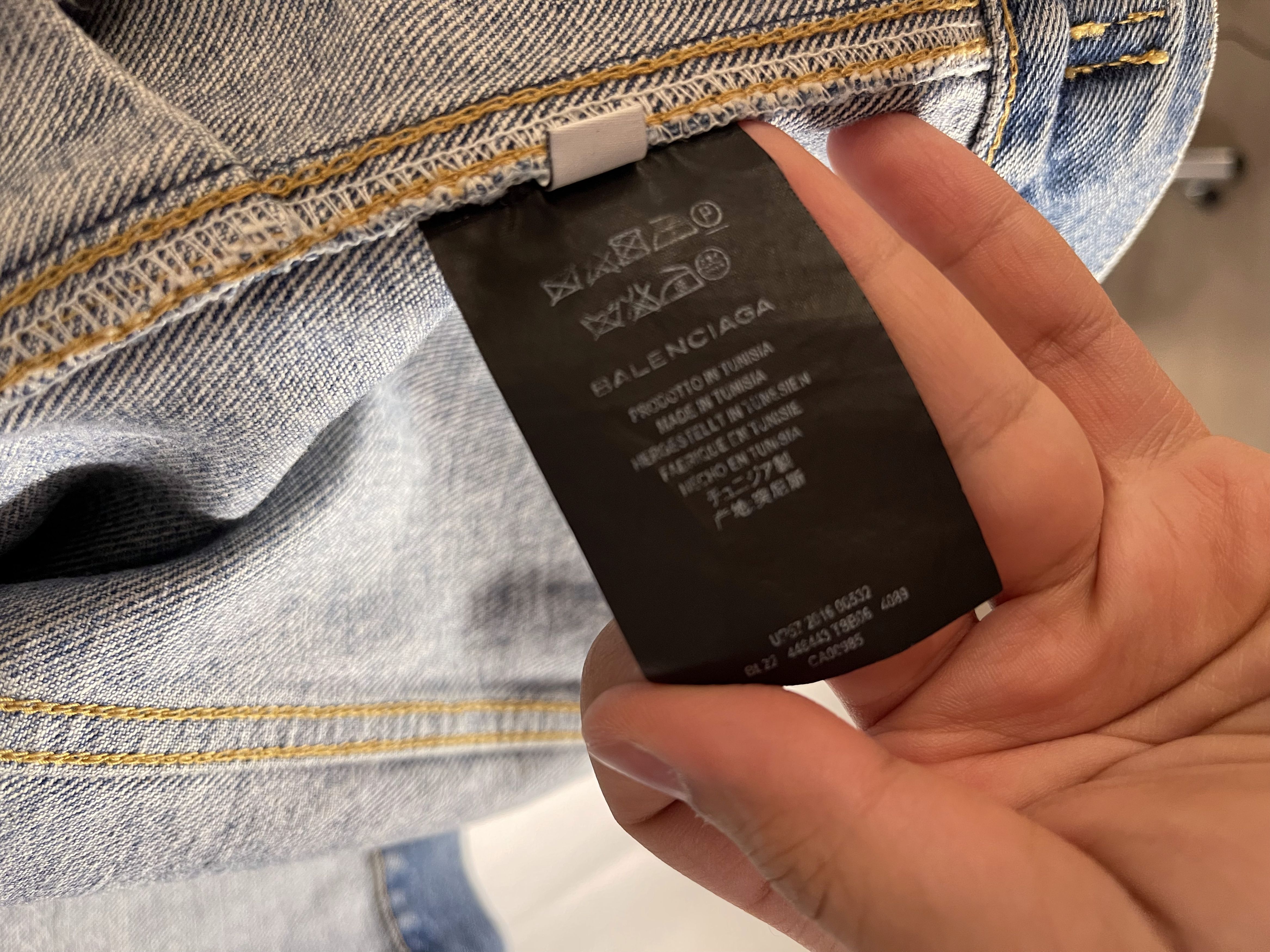 Balenciaga Balenciaga 2016 Swing Denim Jacket Size XS / US 0-2 / IT 36-38 - 6 Thumbnail