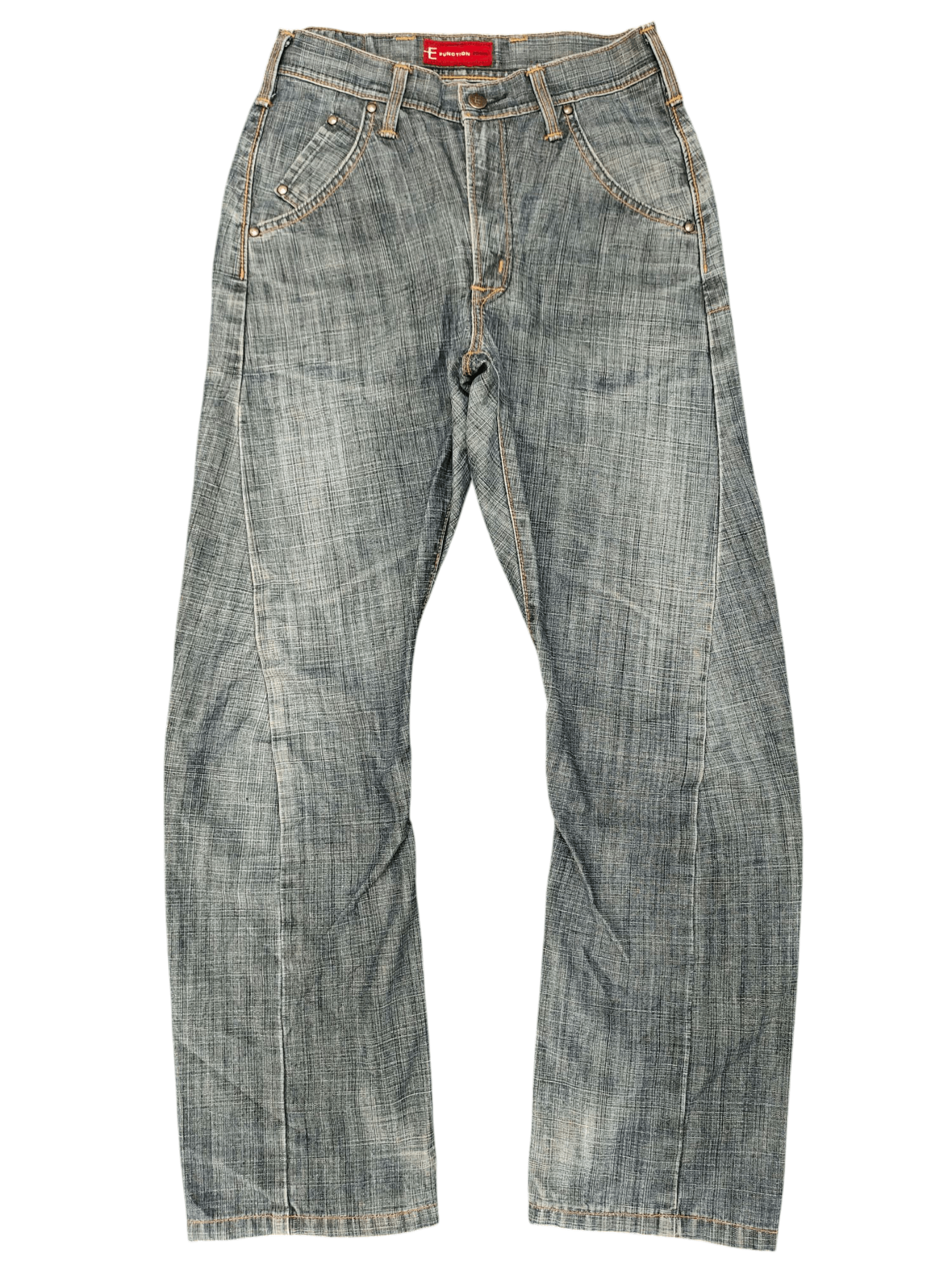 2000s e-function grunge denim 立体パターン Edwin e function jeans - Gem