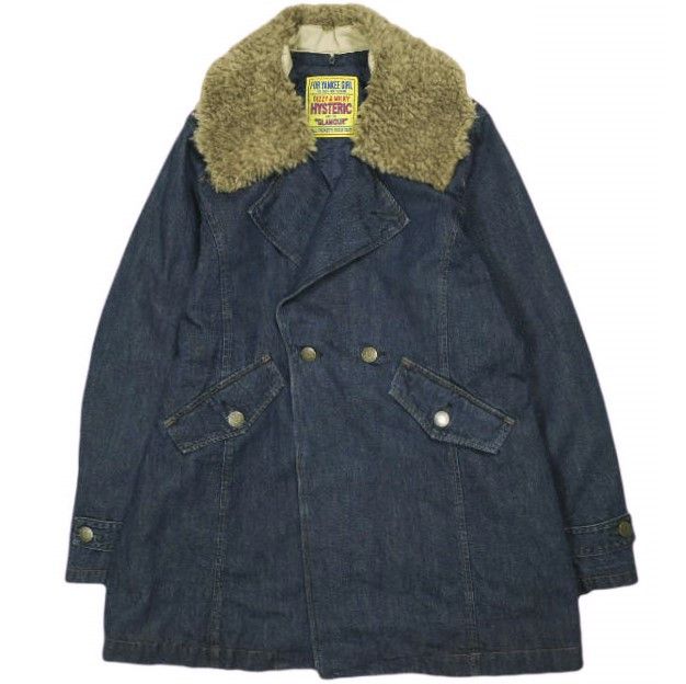 Other Other Hysteric Glamour Fur Collar Denim Outerwear Denim Outerwear 01223AC03 DUTY FREE for USA Size ONE SIZE - 1 Thumbnail