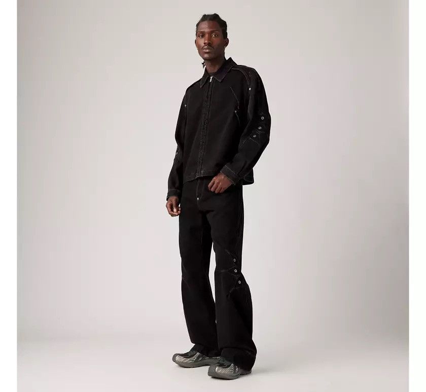 Kiko Kostadinov × Levi's Denim Trousers Black Size US 34 / EU 50 - 4 Thumbnail