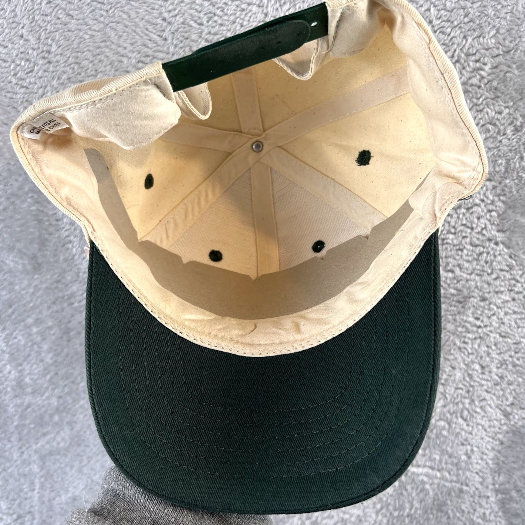 Vintage Bass Snapback Cap Hat Embroidered Adjustable Baseball Cap One Size Men Cream Solid Cotton Polyester Sport Outdoor Fish Summer Spring Fall Vintage: No Size ONE SIZE - 3 Thumbnail