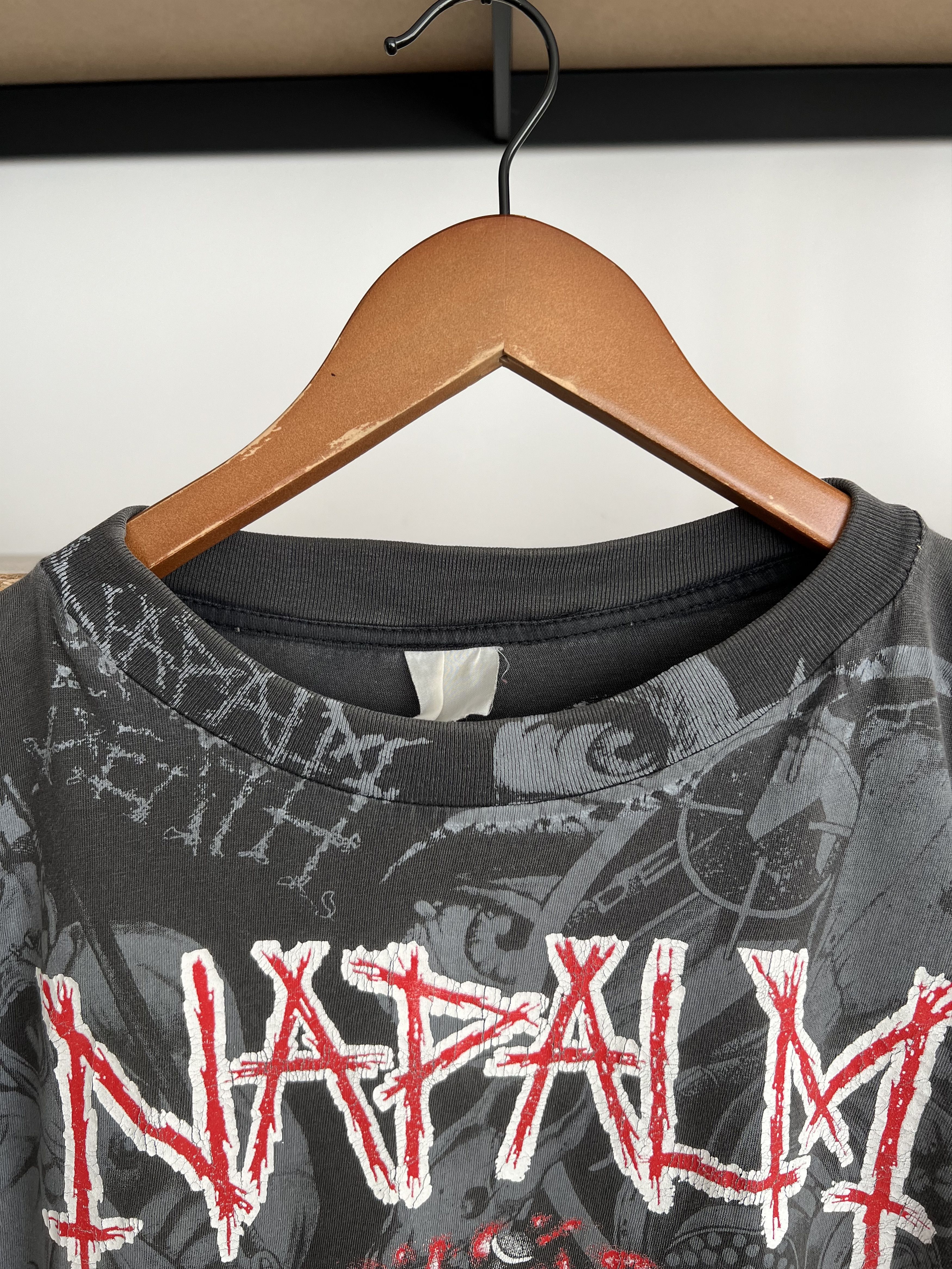 Band Tees Vintage 1994 Napalm Death European Tour AOP T-shirt Size US XL / EU 56 / 4 - 13 Thumbnail