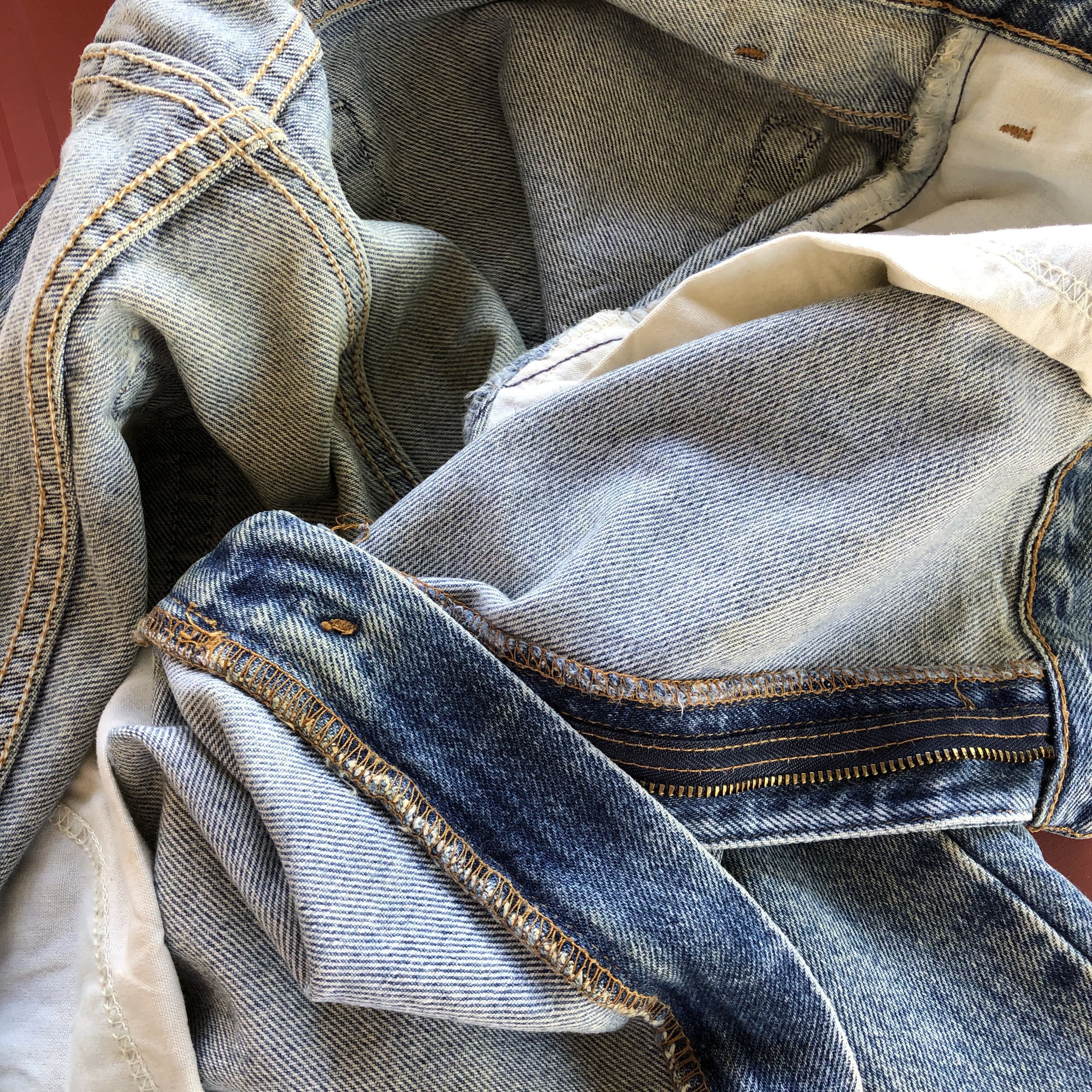 Levi's Vintage Levis 540 Jeans Orange Tab Levi's Stonewash Denim Size US 42 / EU 58 - 12 Thumbnail