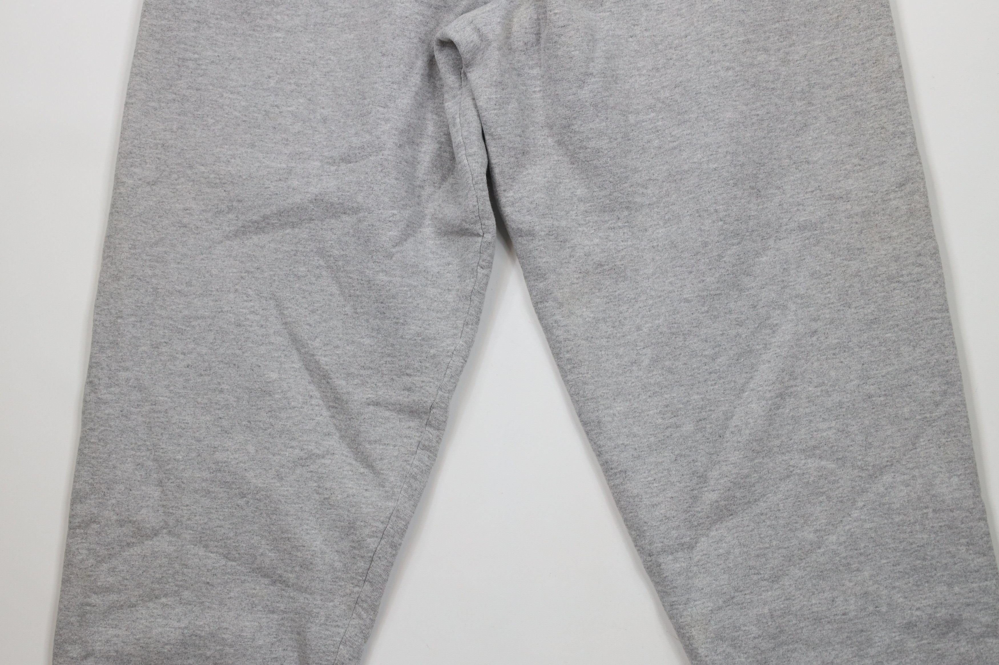 Starter × Vintage Vintage 90s Starter Blank Cuffed Sweatpants Joggers Gray Size US 34 / EU 50 - 12 Thumbnail