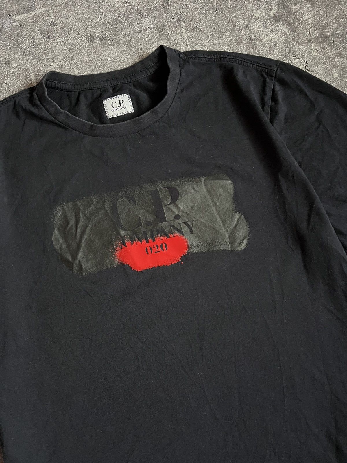 C.P. Company × Stone Island × Vintage C.P. Company Big logo 020 T-shirt Tee Size US M / EU 48-50 / 2 - 5 Thumbnail