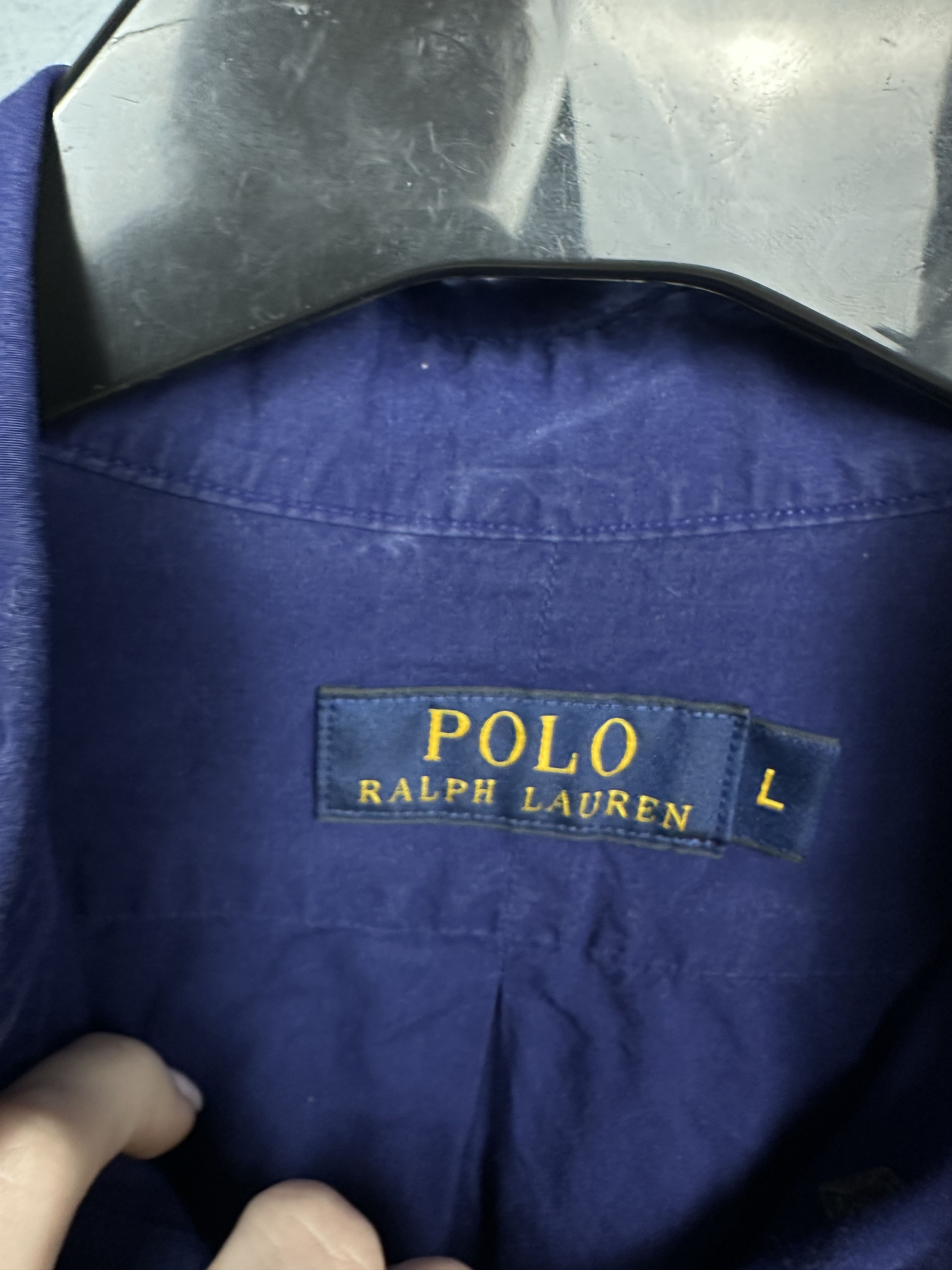 Polo Ralph Lauren Polo Ralph Lauren Mens Long Sleeve Shirt Size US L / EU 52-54 / 3 - 5 Thumbnail
