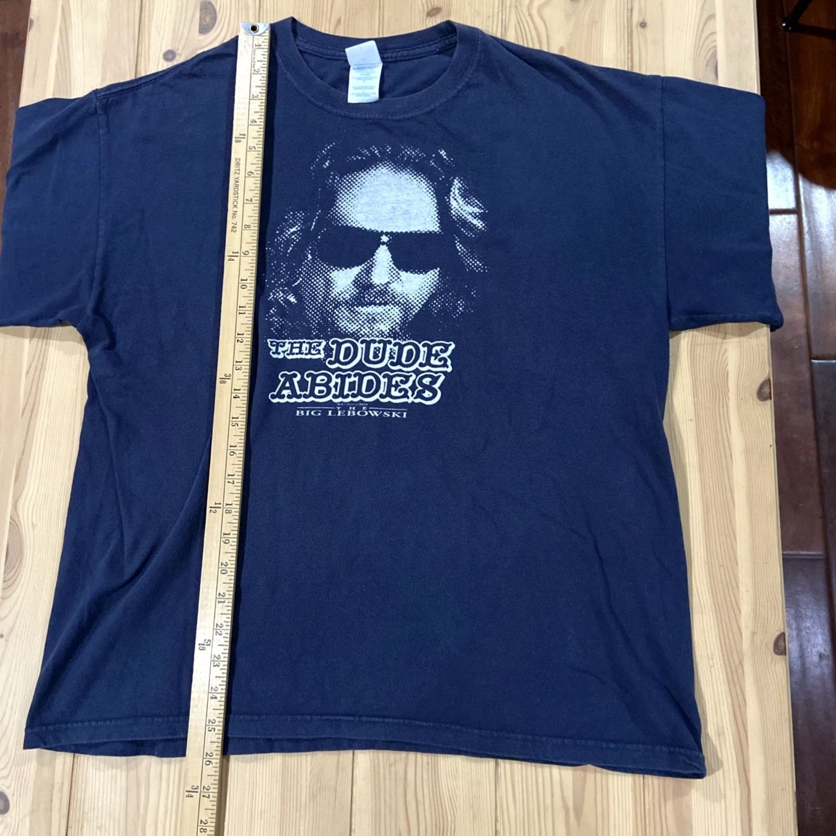 Vintage VINTAGE The Big Lebowski Movie Dude Abides Universal Studios Shirt Large Blue Size US L / EU 52-54 / 3 - 4 Thumbnail