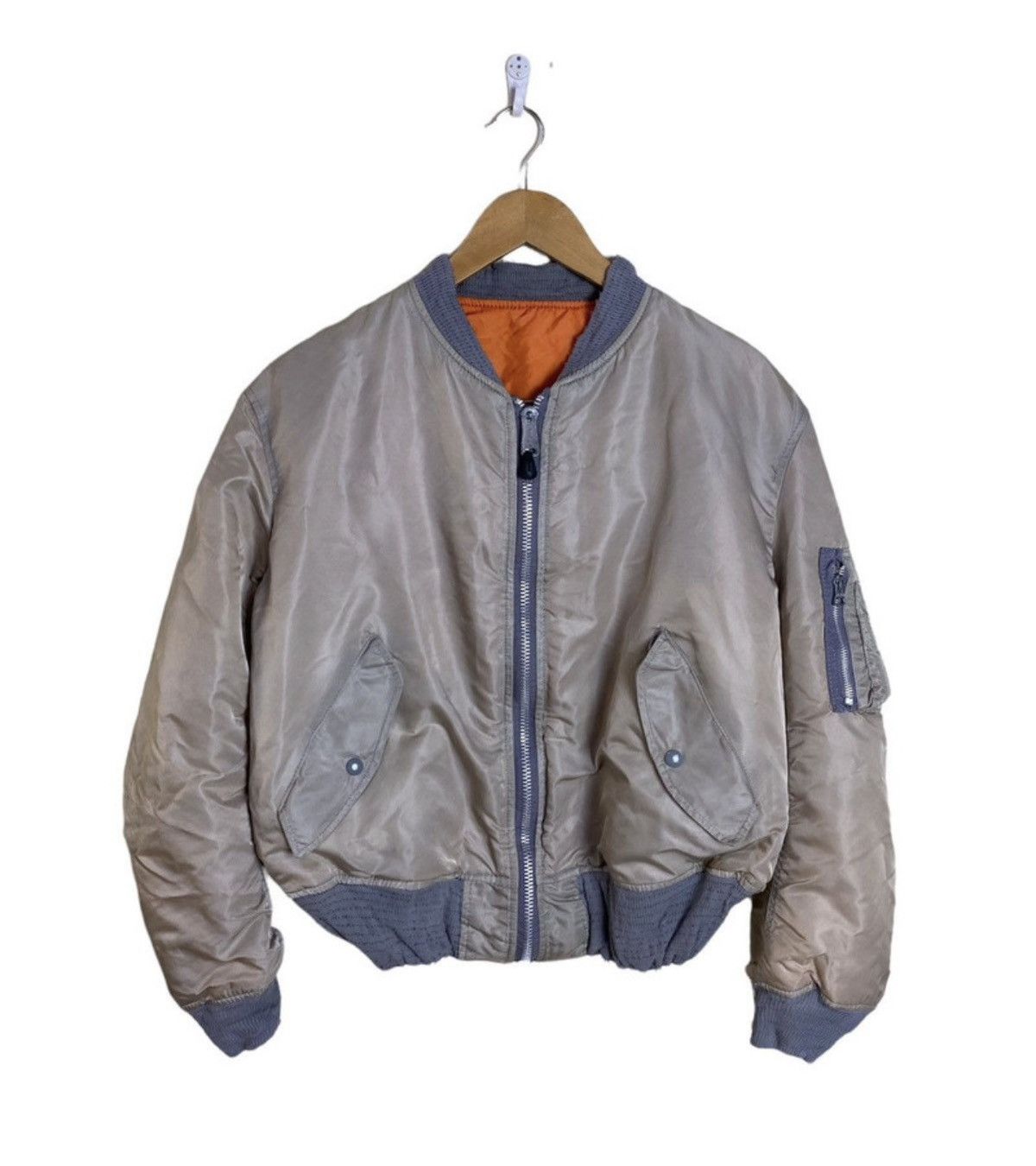 Alpha Industries 🇺🇸 Vintage Alpha Industries Flyers Jacket Bomber Size US L / EU 52-54 / 3 - 1 Thumbnail