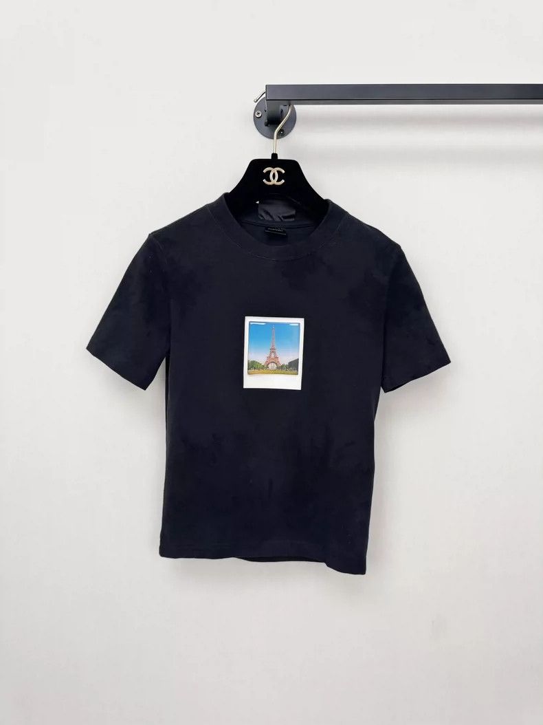 Balenciaga Balenciaga Fitted Short Sleeve T-shirt S - dmc Size US S / EU 44-46 / 1 - 1 Thumbnail