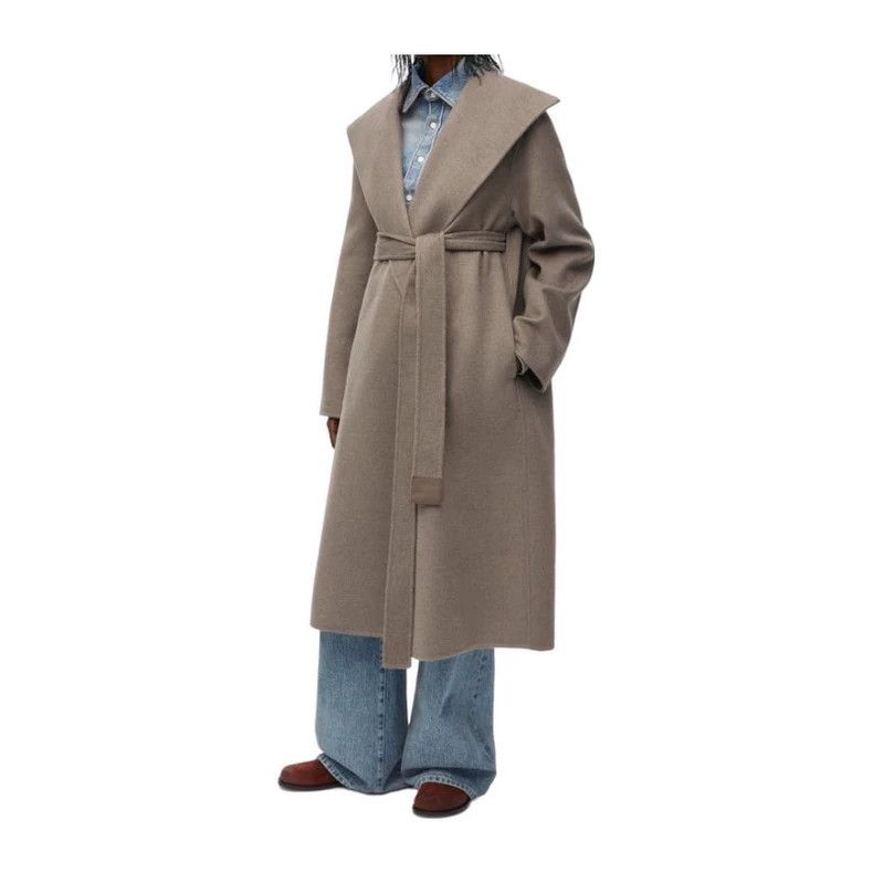 Loewe Loewe Kaki double-faced wool coat Size XXS / US 00 / IT 34 - 3 Thumbnail