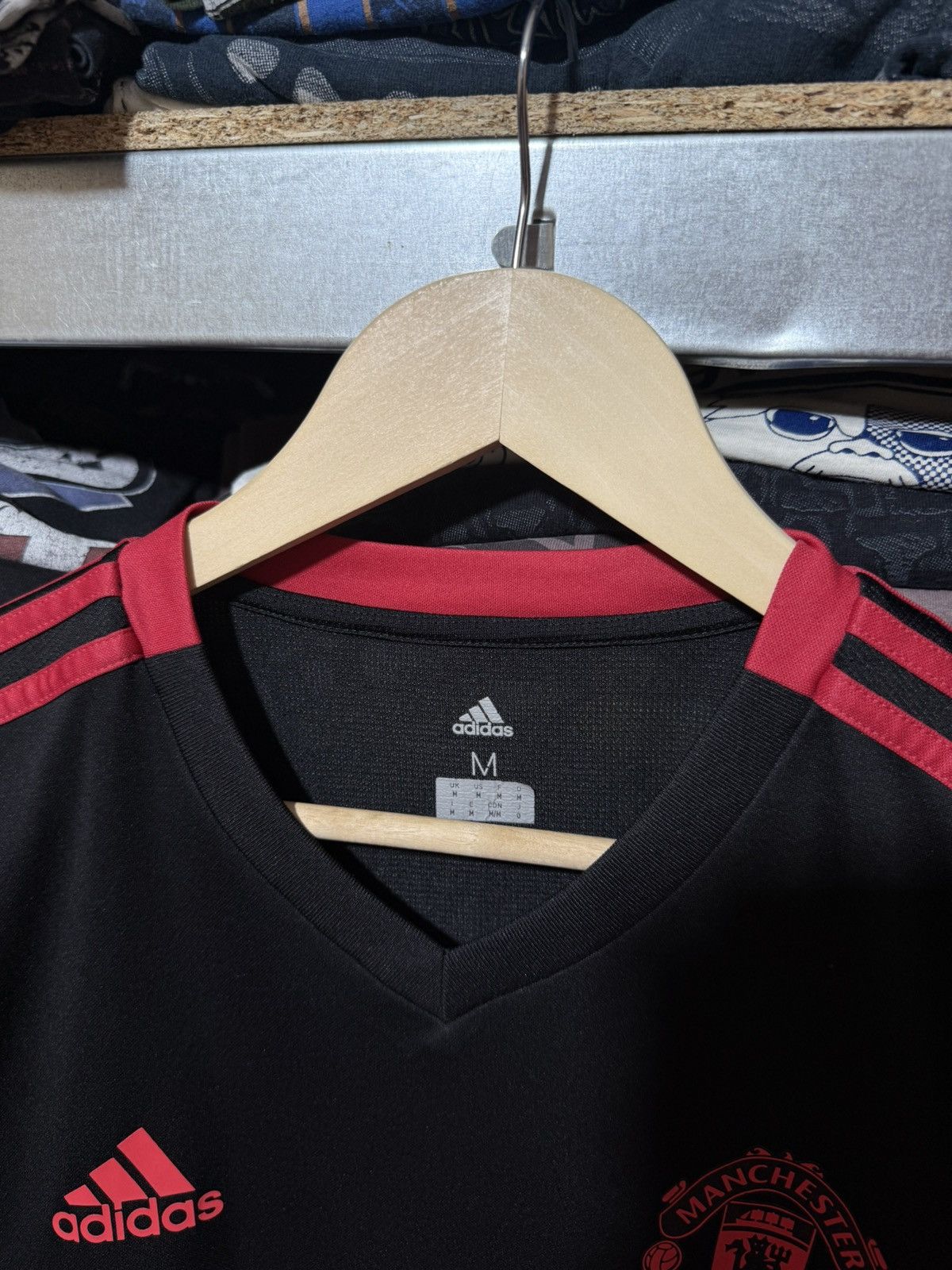 Adidas Adidas Manchester United 2018 2019 Training Soccer Jersey Size US M / EU 48-50 / 2 - 5 Thumbnail