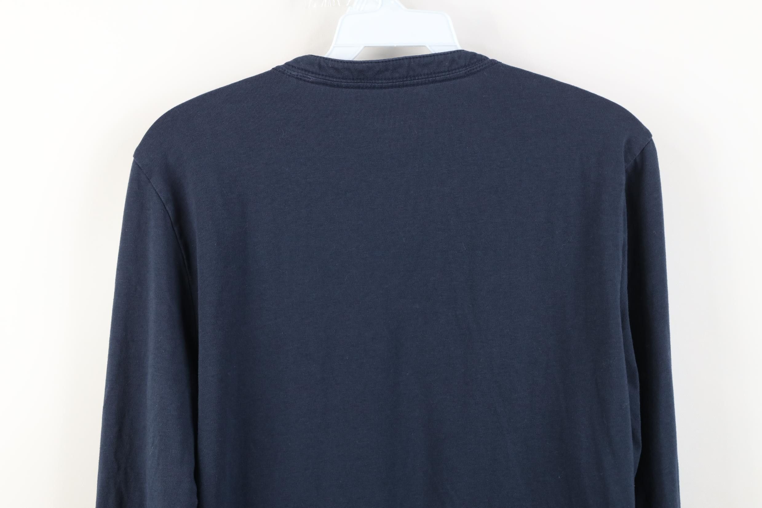 Rhone Rhone Element Lounge Henley Long Sleeve T-Shirt Navy Blue Size US S / EU 44-46 / 1 - 12 Thumbnail