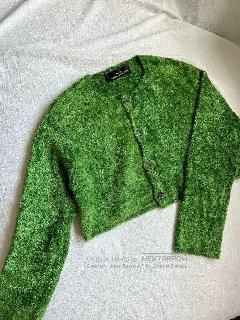 Comme des Garcons Comme Des Garcons Green Grass Nylon Short Open Cardigan wi Size M / US 6-8 / IT 42-44 - 1 Thumbnail